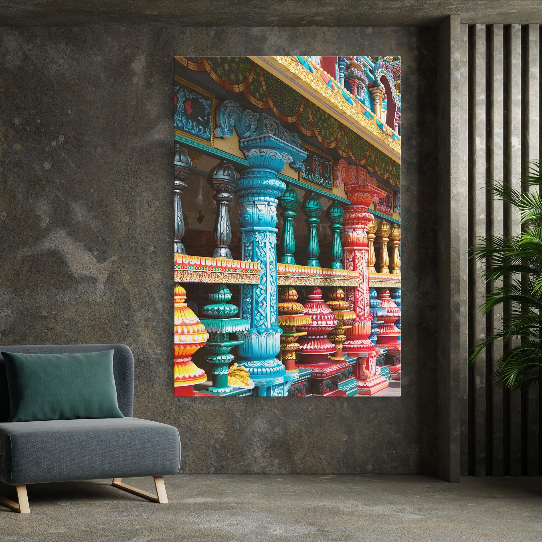 Картина на платно Batu Caves mockup 7