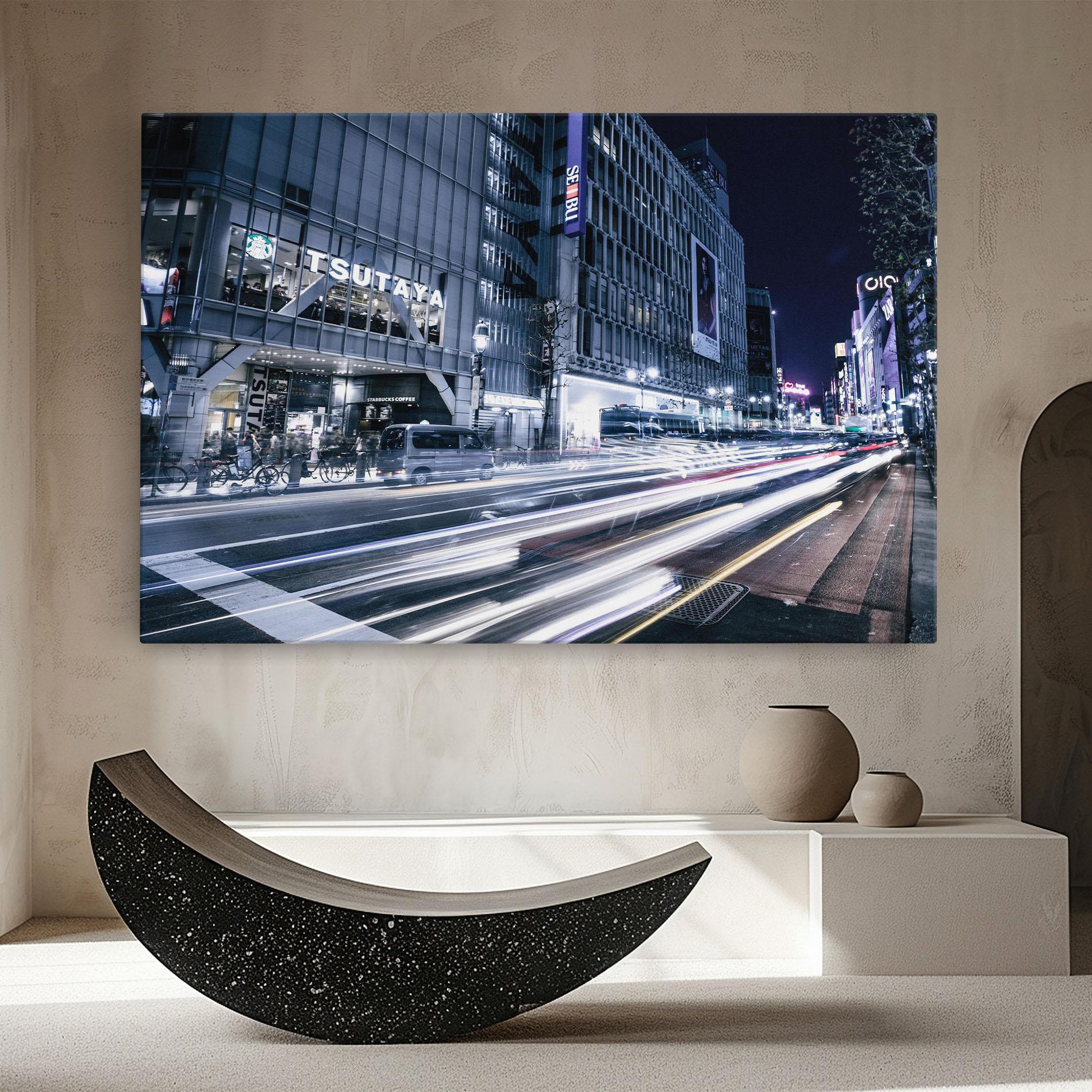 Картина на платно Road Traffic mockup 8