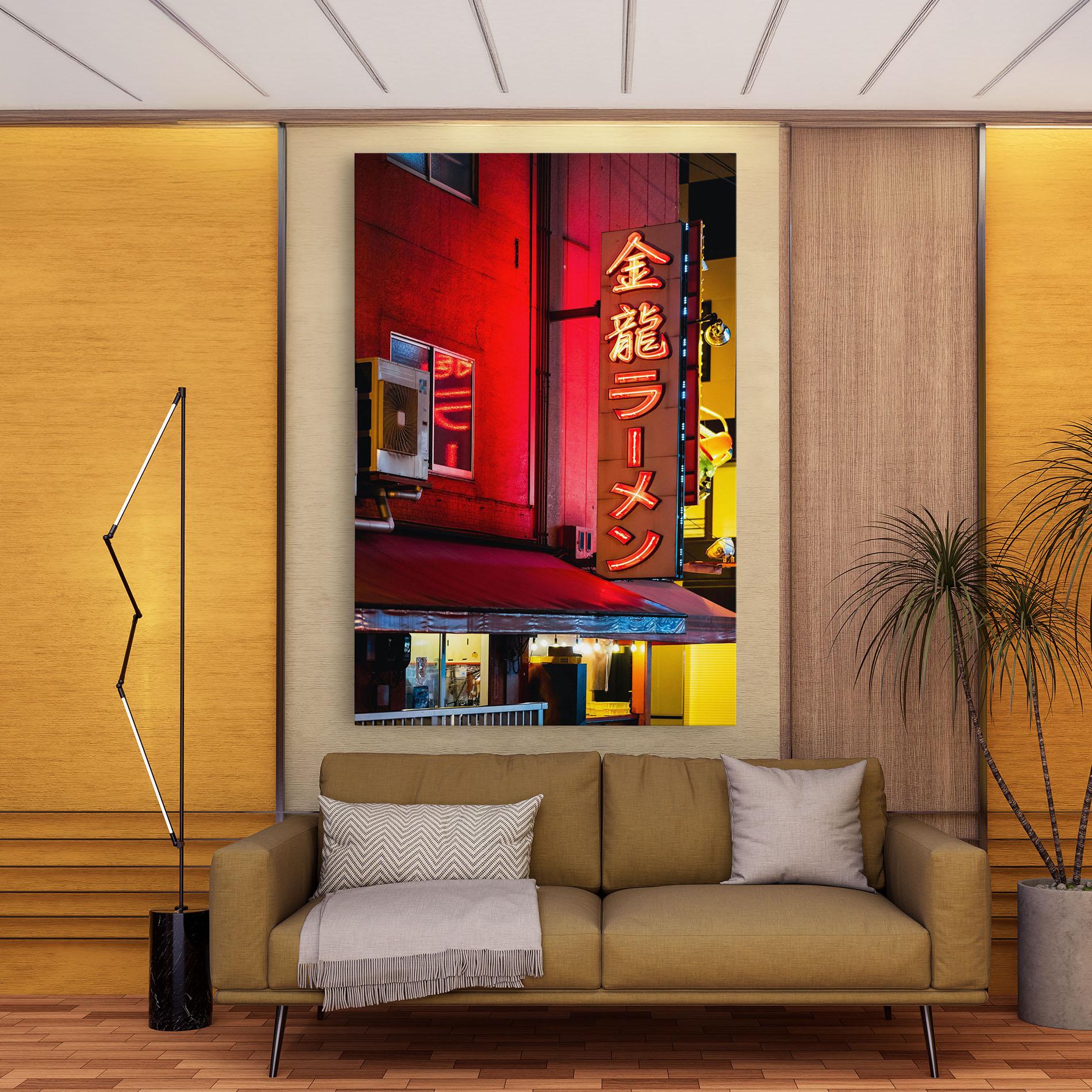 Картина на платно Ramen Restaurant mockup 9