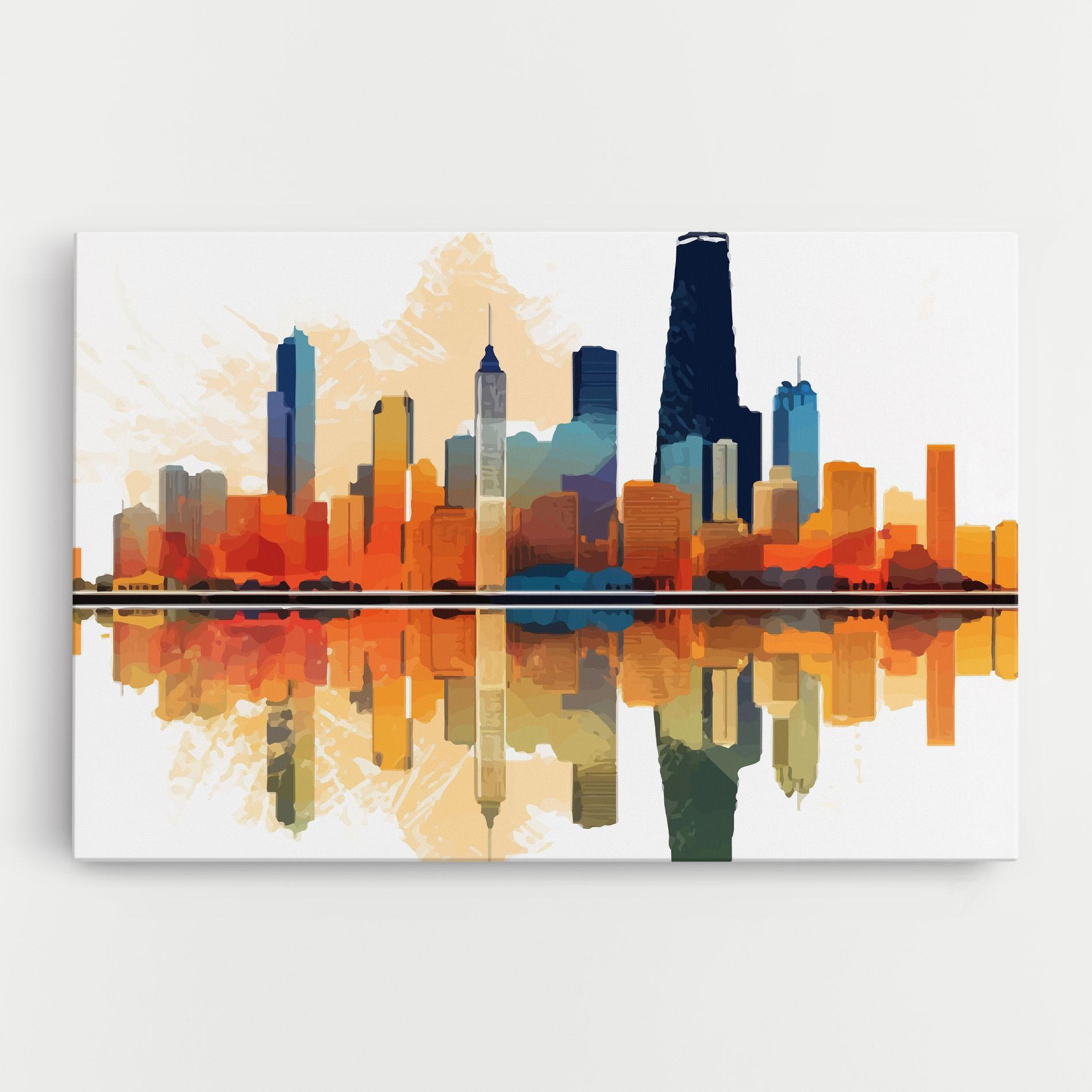Картина на платно Australian River mockup 0