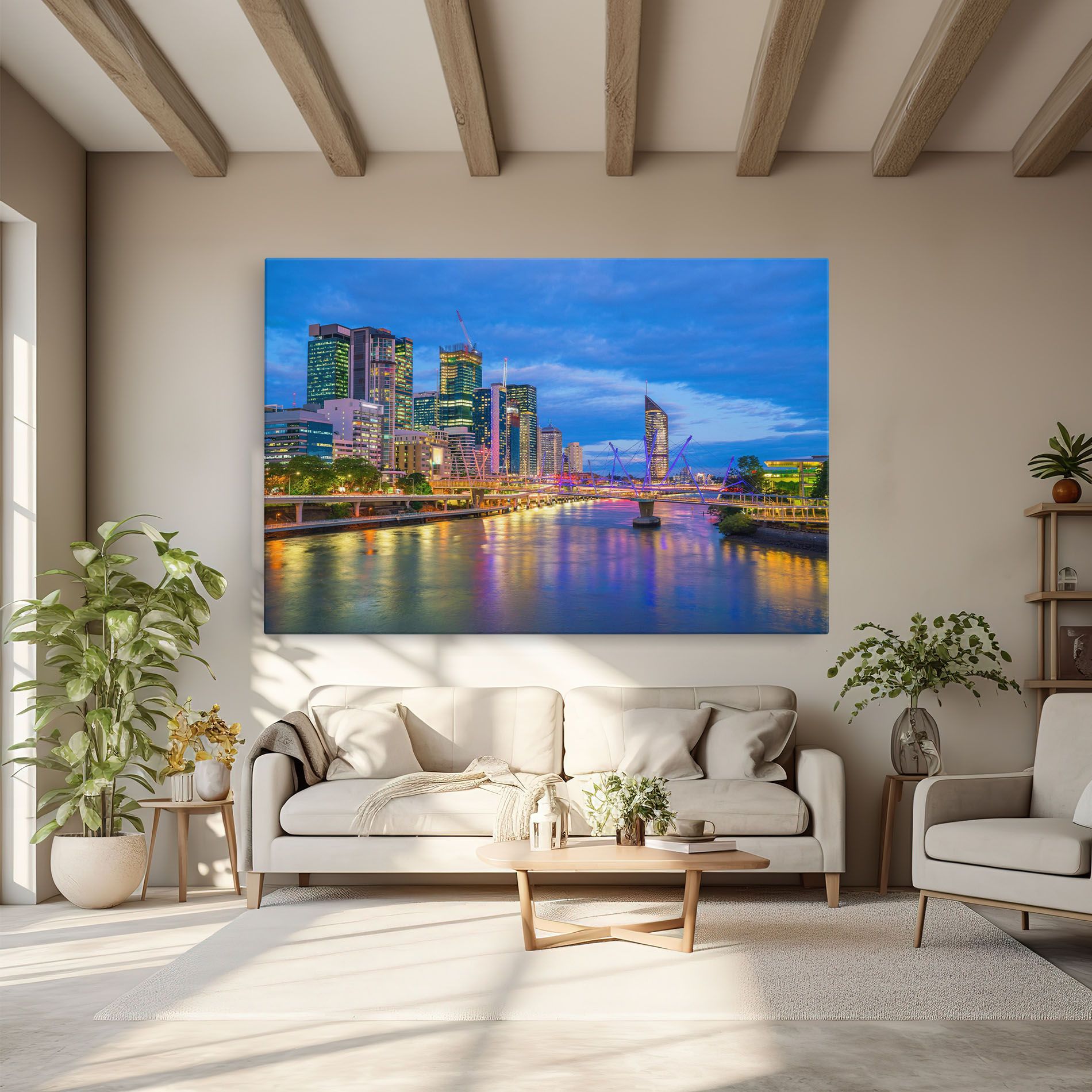 Brisbane Skyline View mockup 6