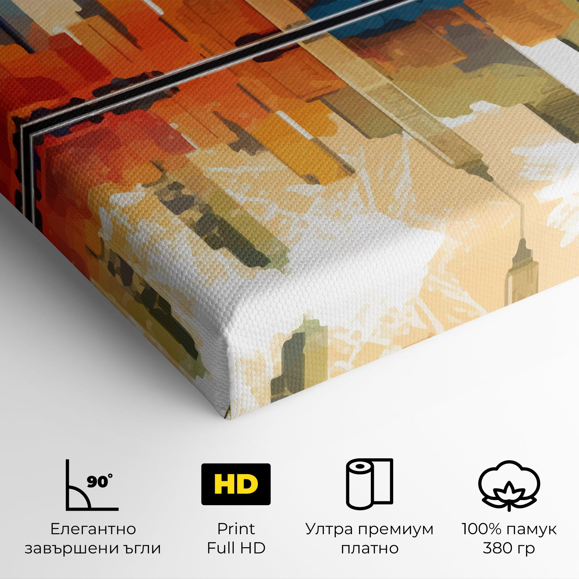 Картина на платно Australian River mockup 4