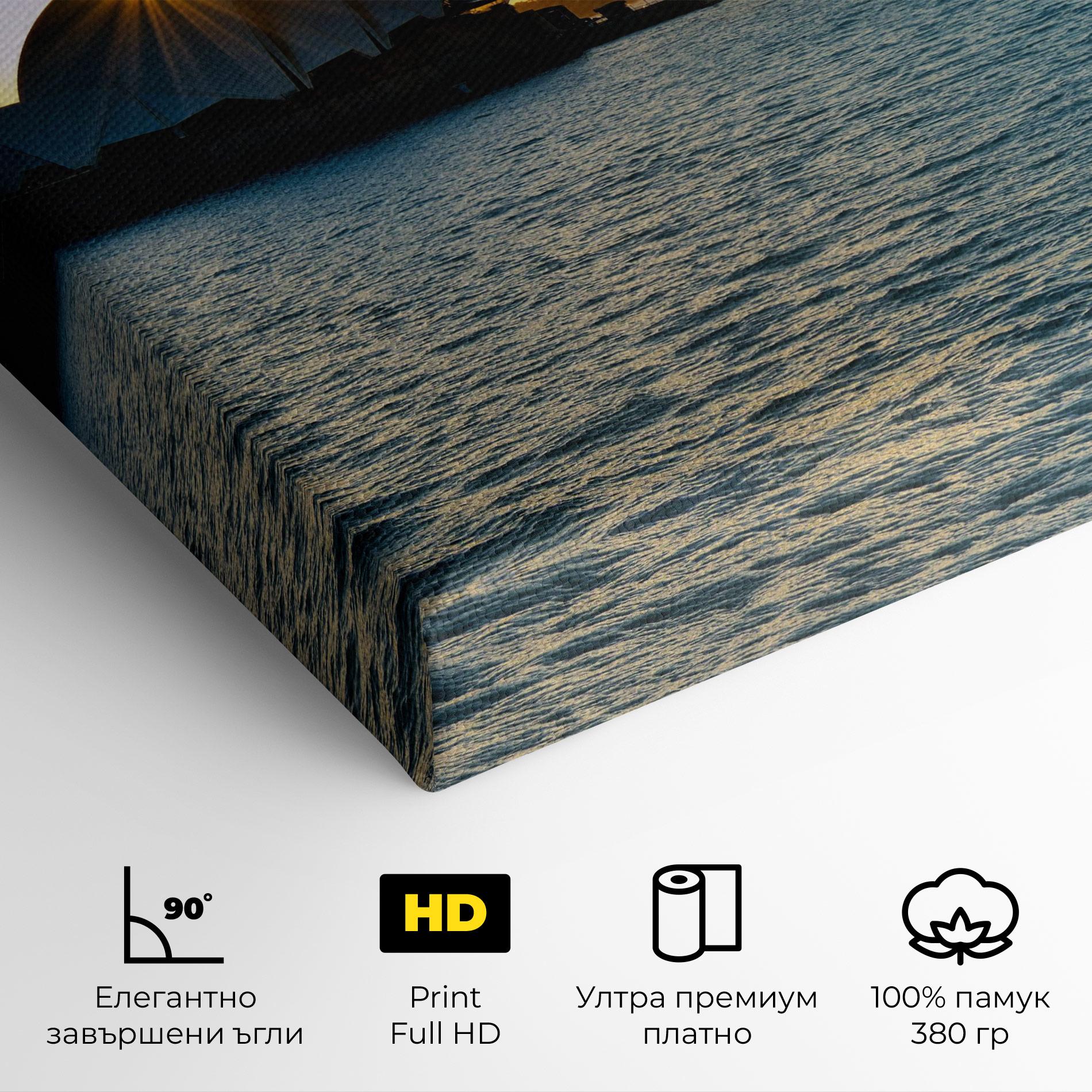 Картина на платно Sunrise Sydney mockup 4