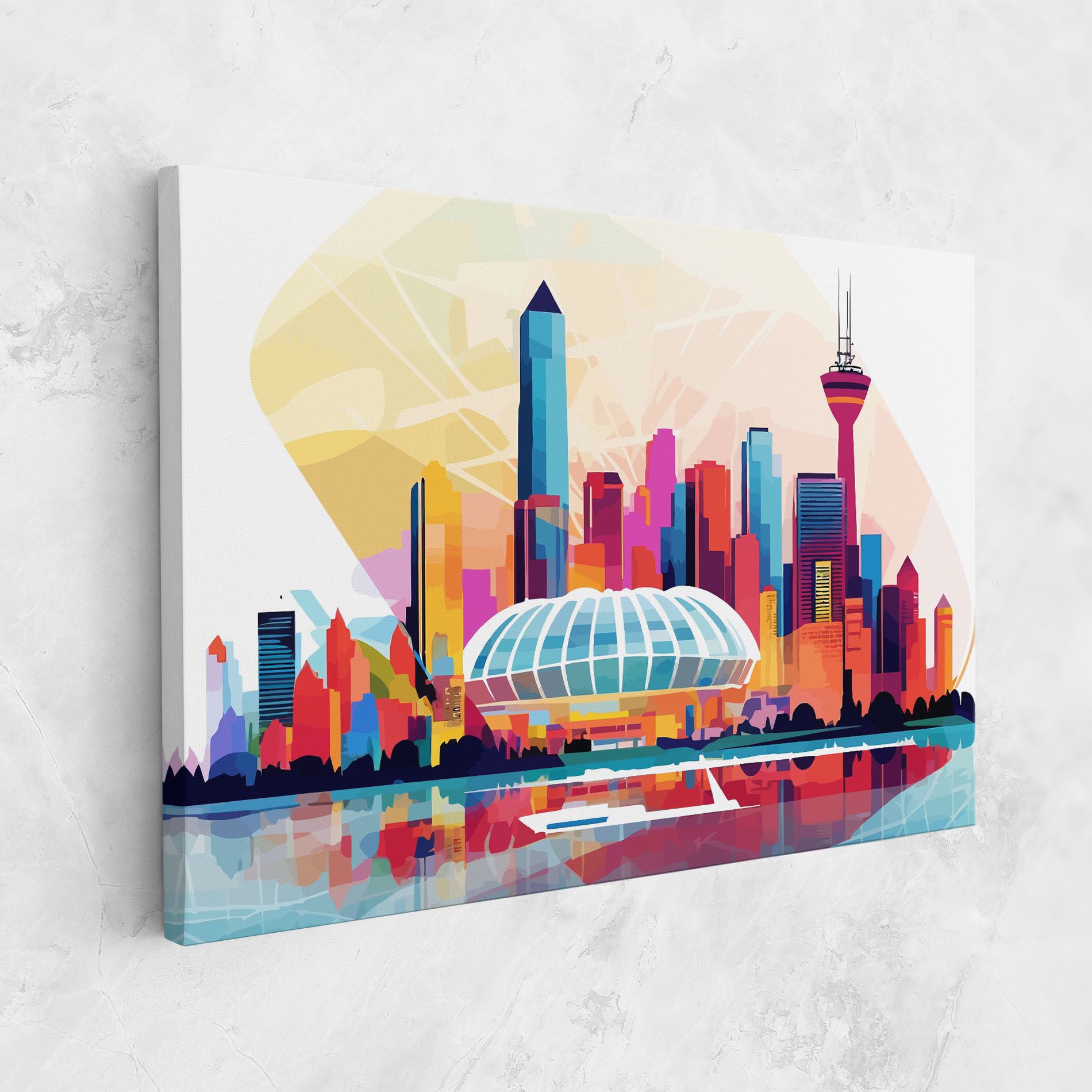 Olympic Stadium Color mockup 1