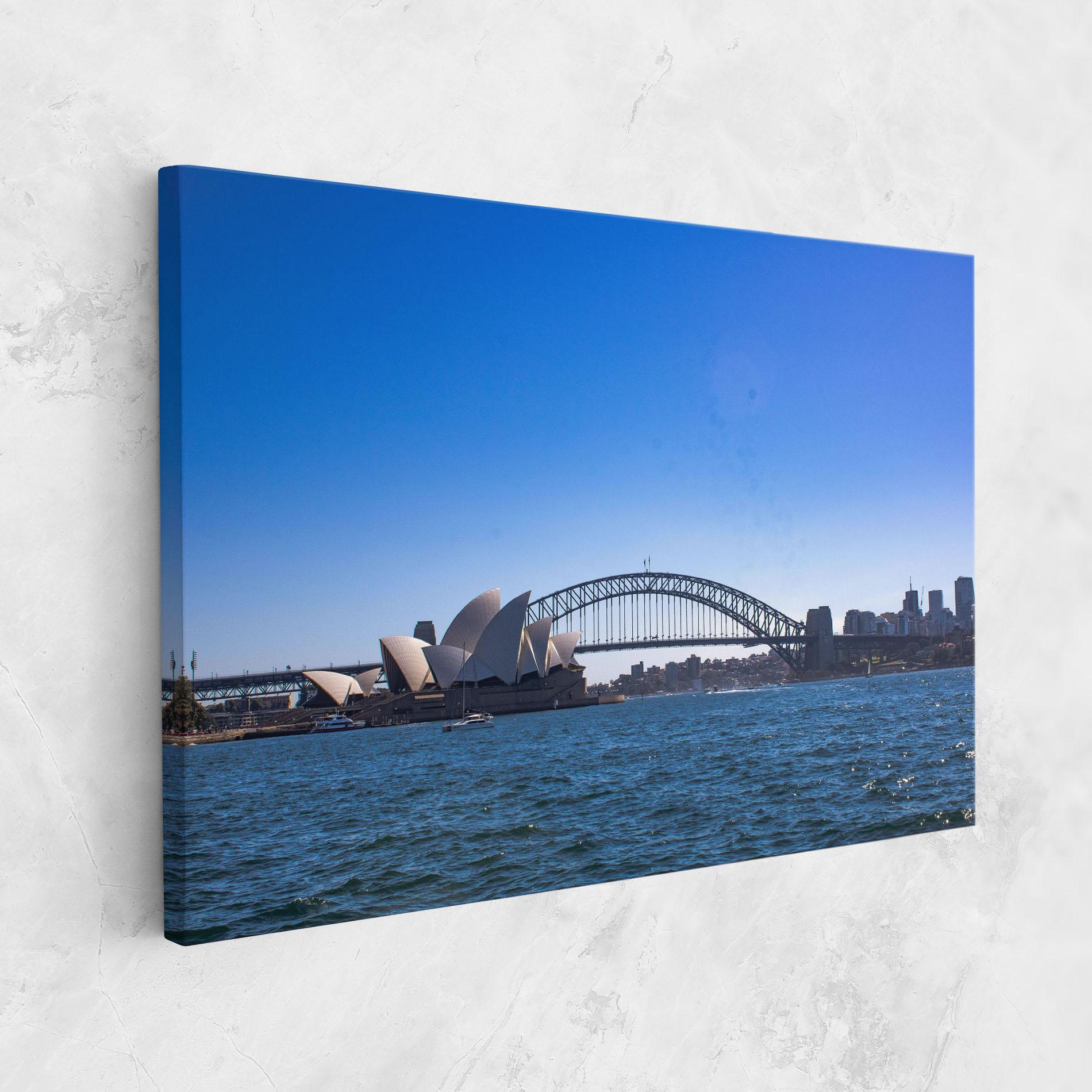 Картина на платно Sydney Day Bridge mockup 1