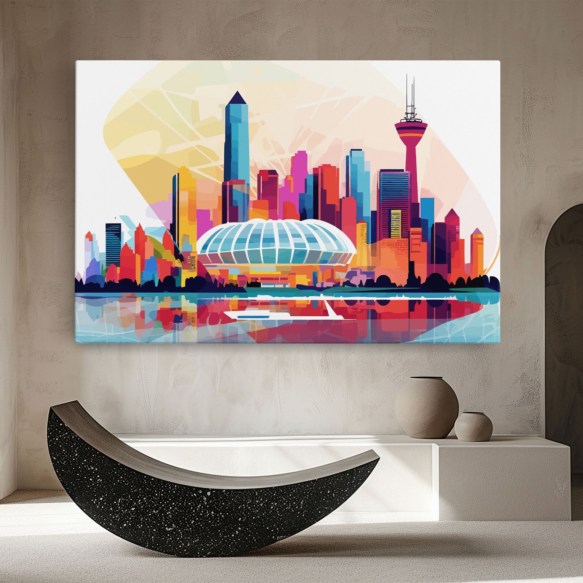 Olympic Stadium Color mockup 8