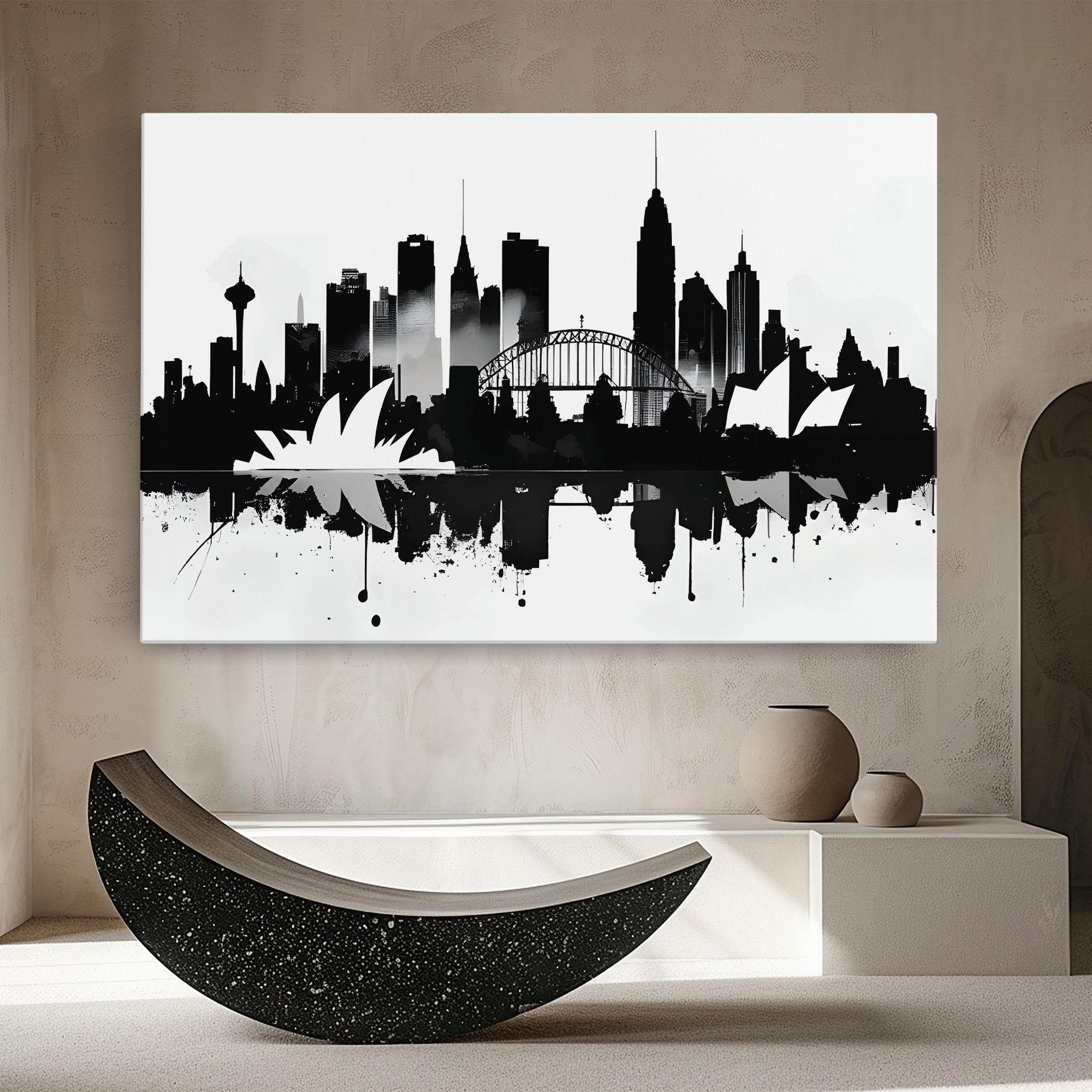 Картина на платно Opera House Art mockup 8