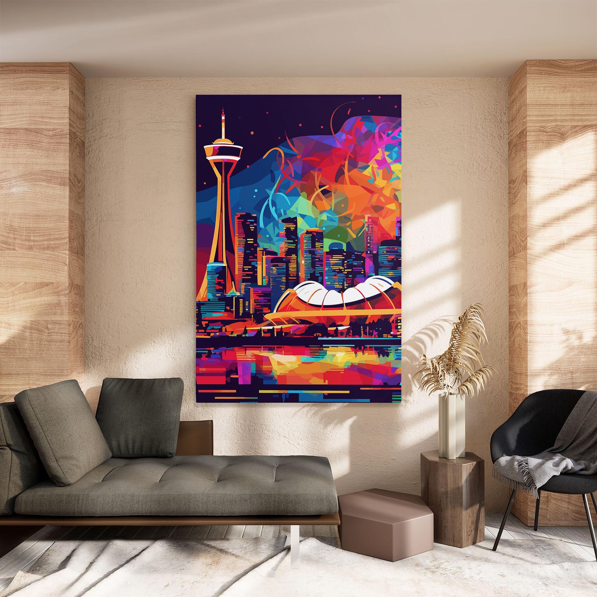 Картина на платно Olympic Stadium Art mockup 8