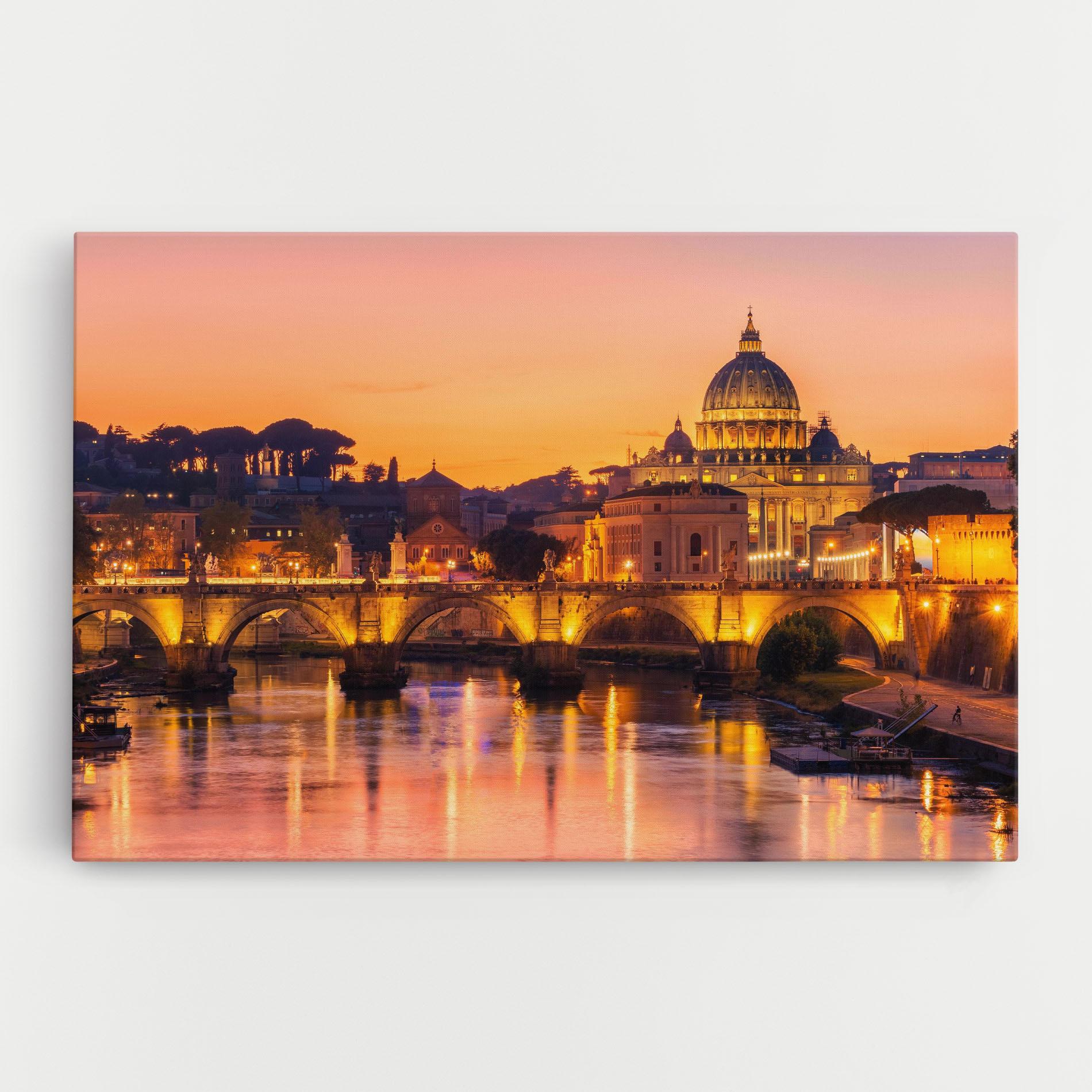 Картина на платно St Peter Basilica mockup 0