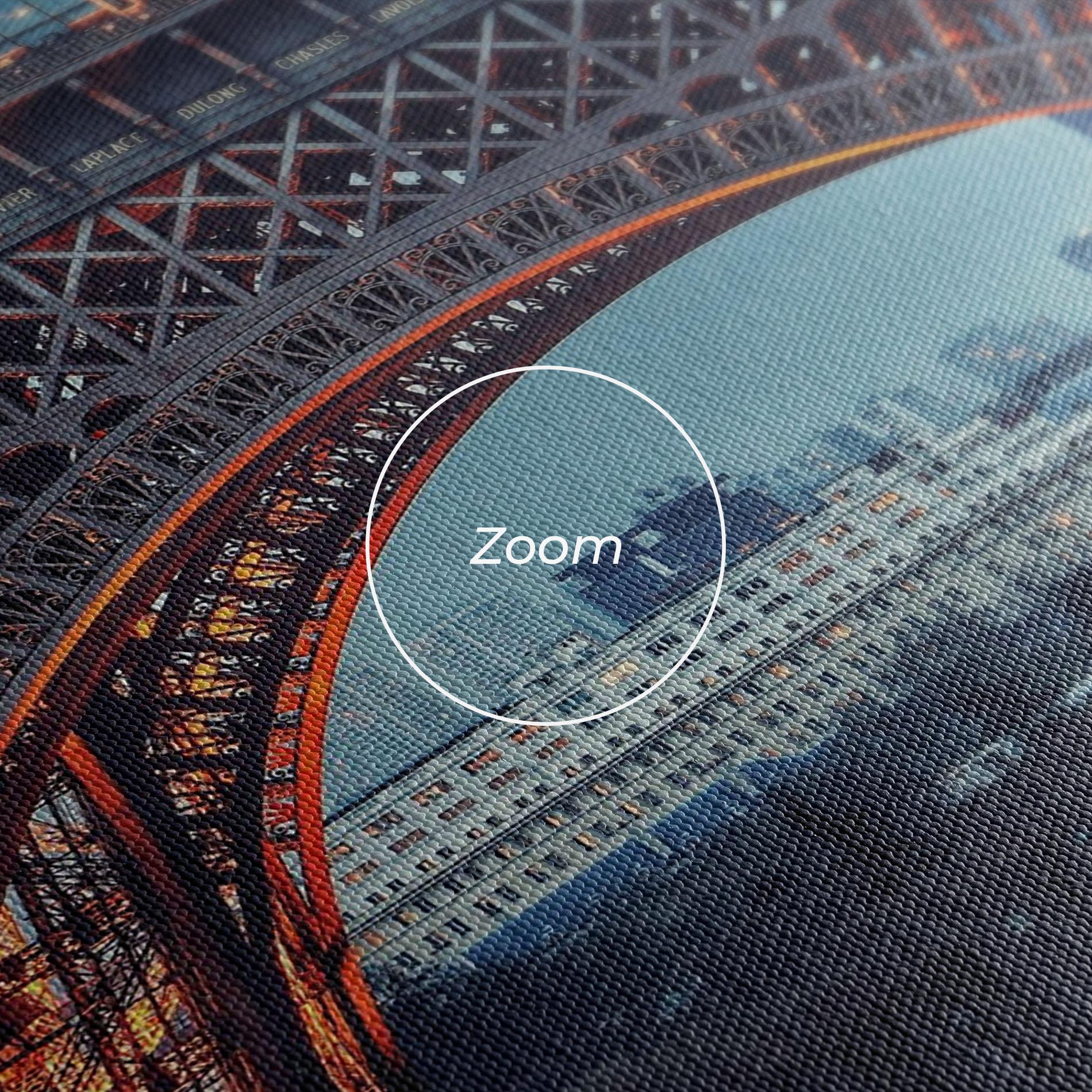 Картина на платно Eiffel Tower Lights mockup 3