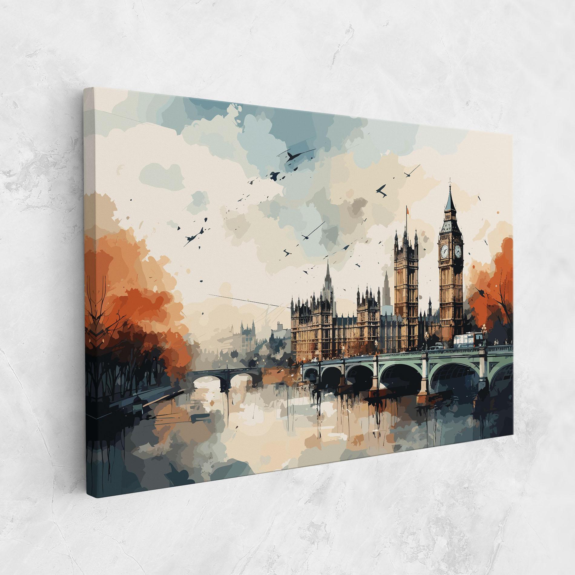 Картина на платно England Art mockup 1