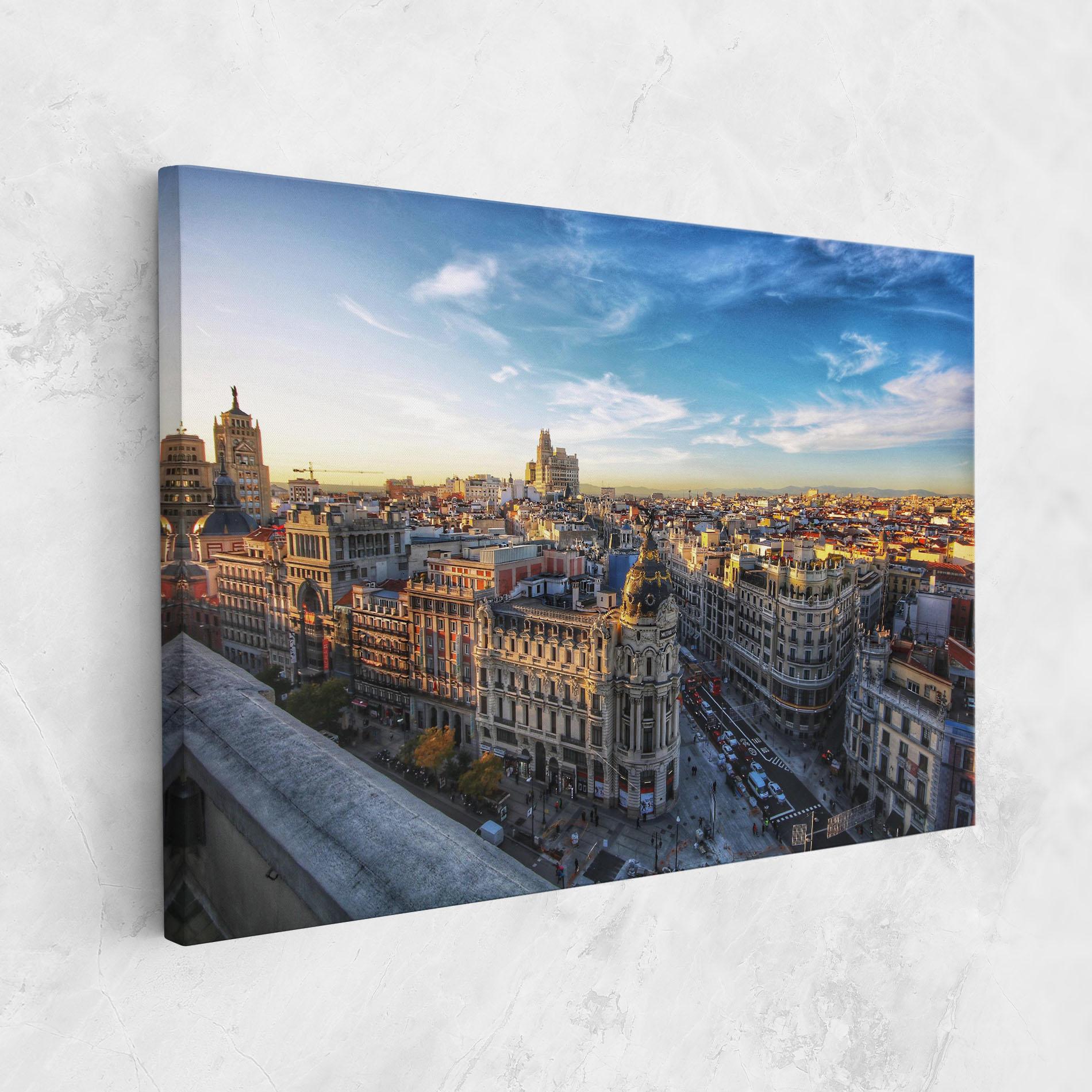 Картина на платно Madrid View mockup 1