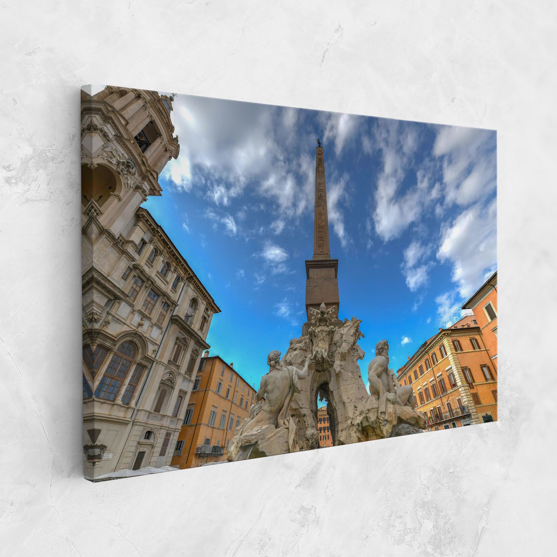 Piazza Navona Italy mockup 1