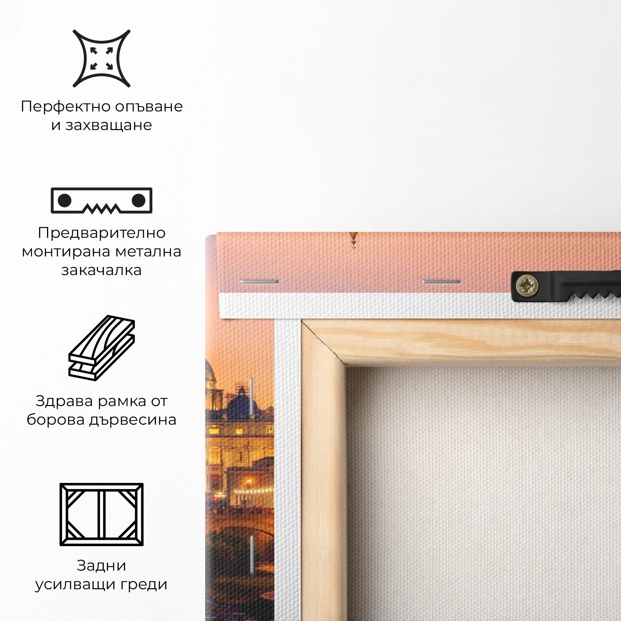 Картина на платно St Peter Basilica mockup 5