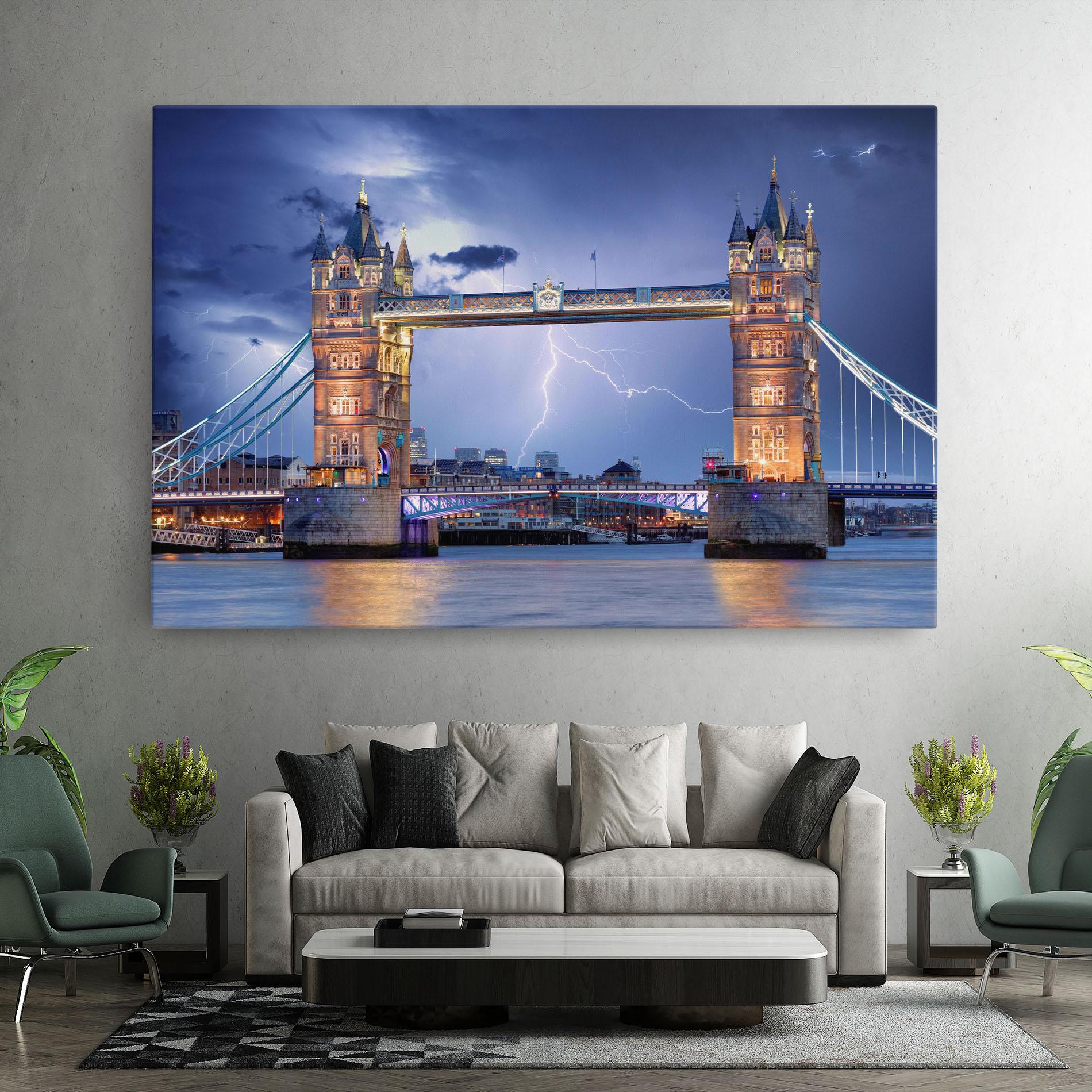 Картина на платно London Tower Bridge mockup 7