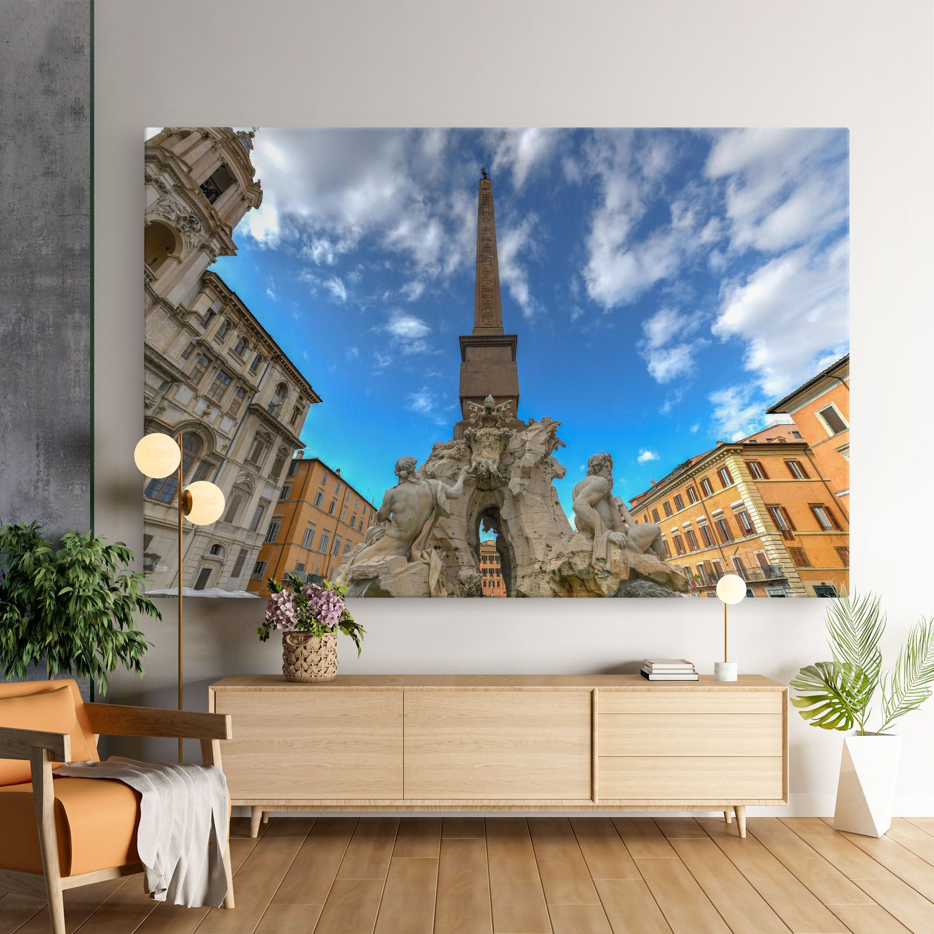 Piazza Navona Italy mockup 9