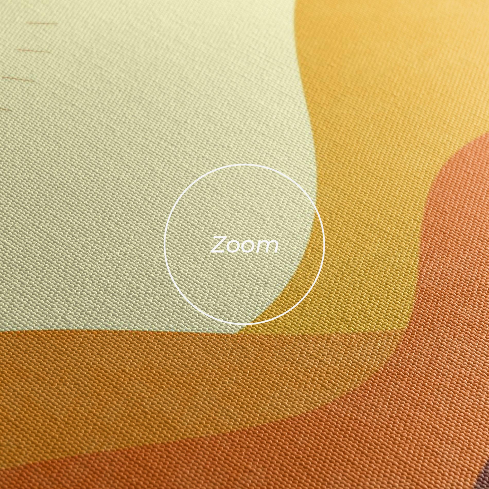 Картина на платно Minimalist Sunset Art mockup 3