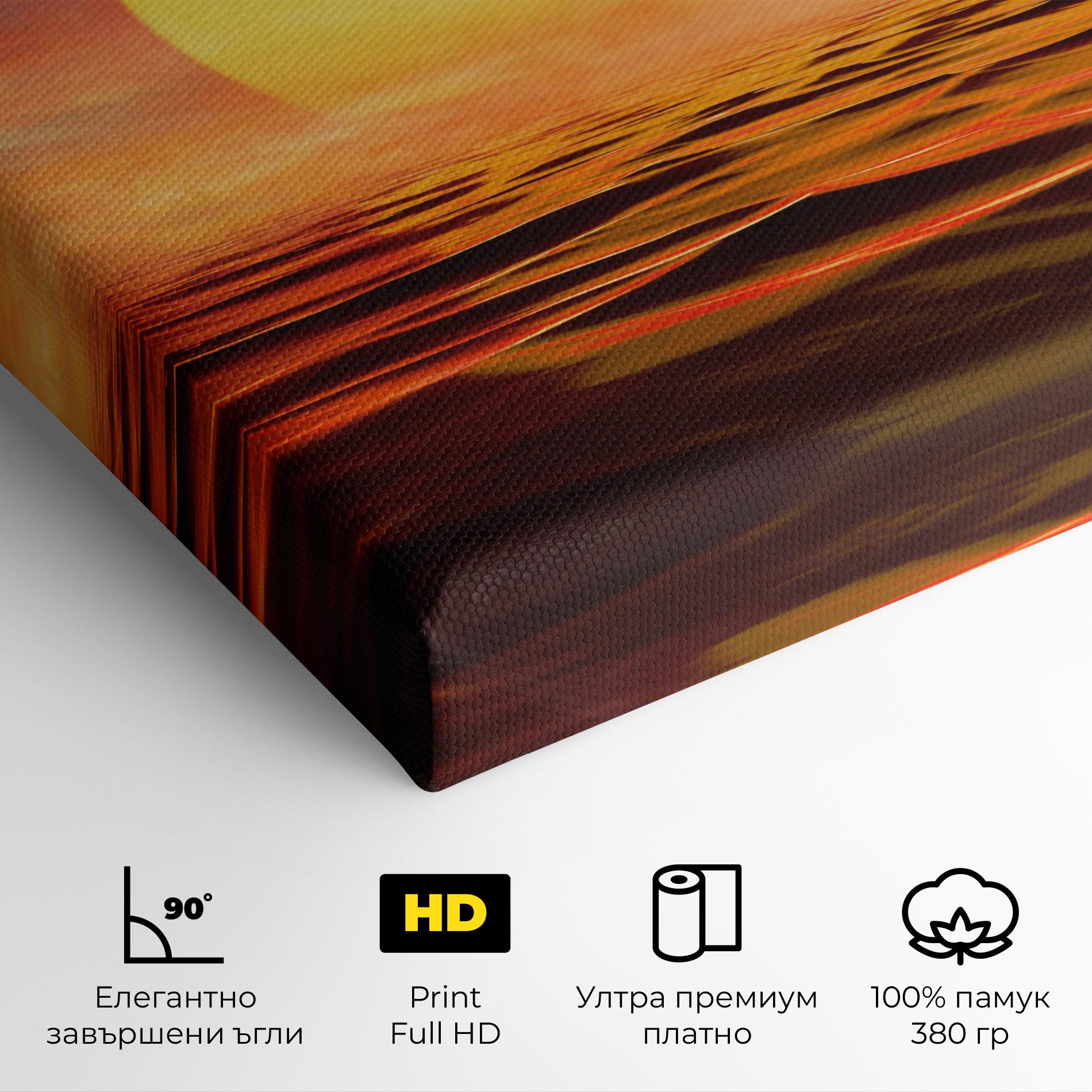 Картина на платно Clouds Reflection Sky mockup 4