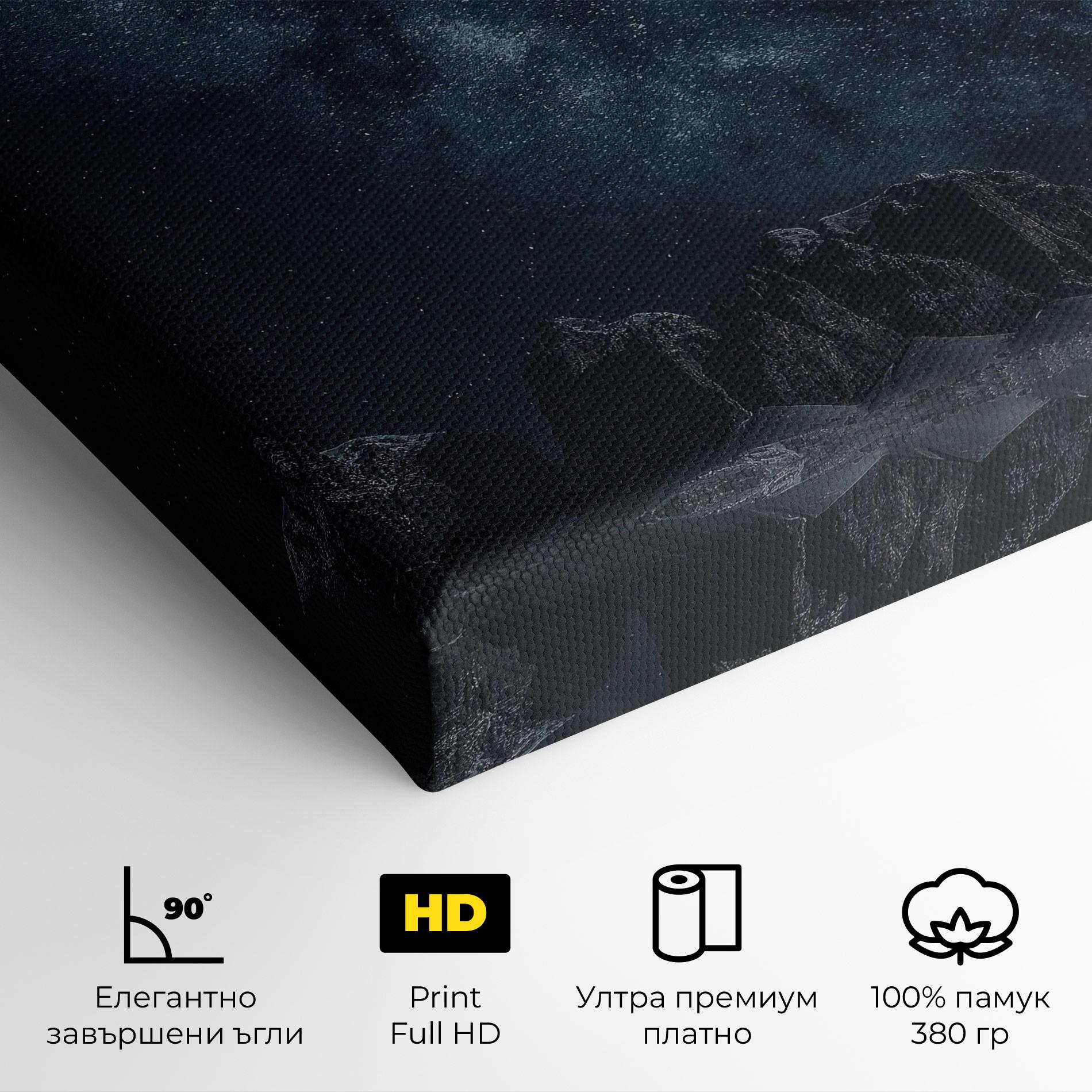 Картина на платно Galactic Sky mockup 4