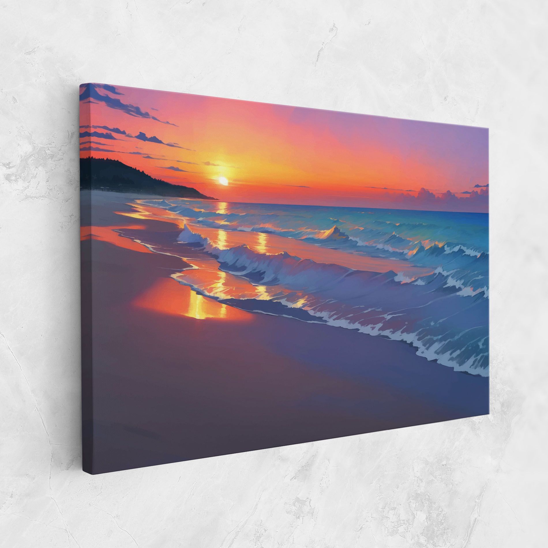 Dreamy Beach Sunset mockup 1