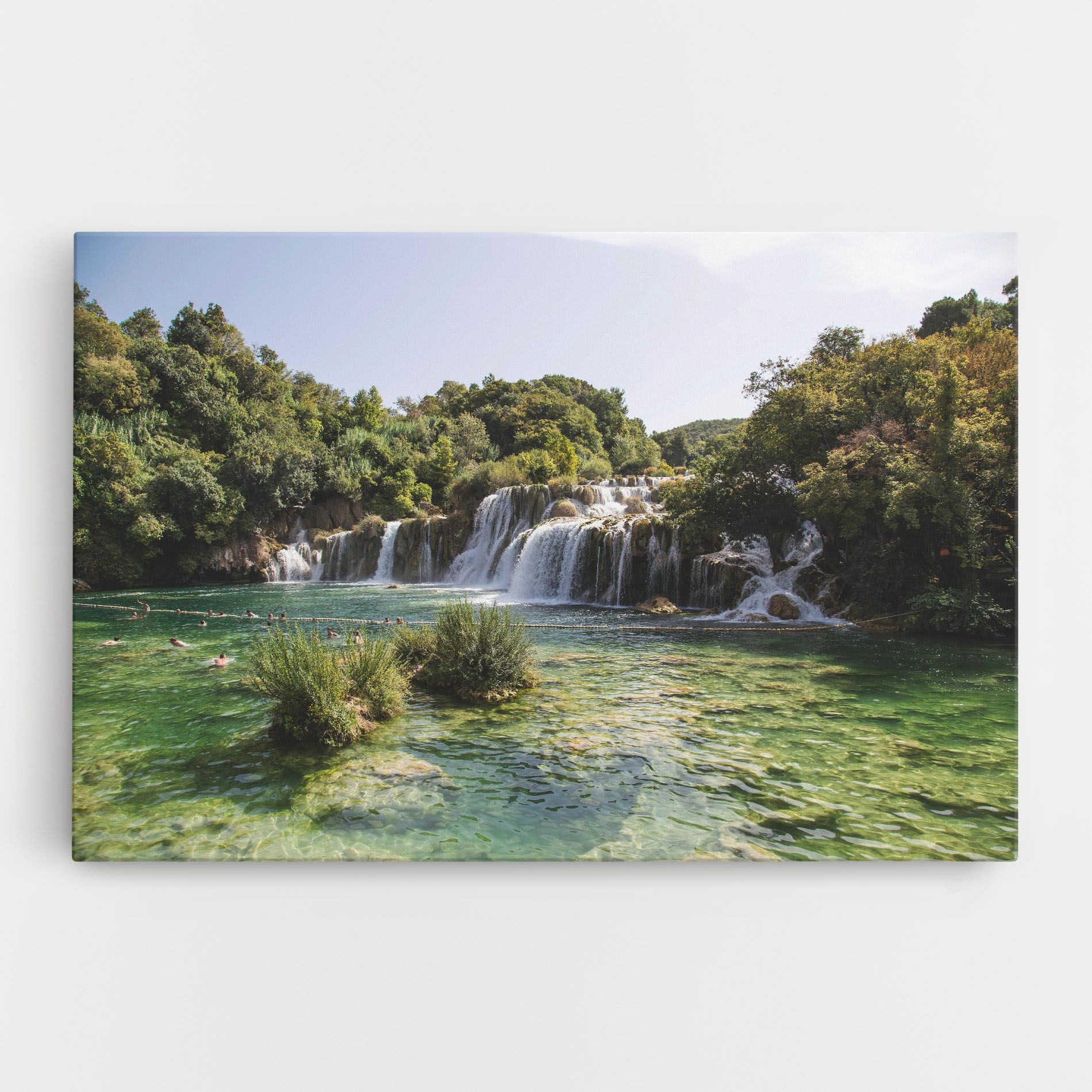 Green Waterfall mockup 0