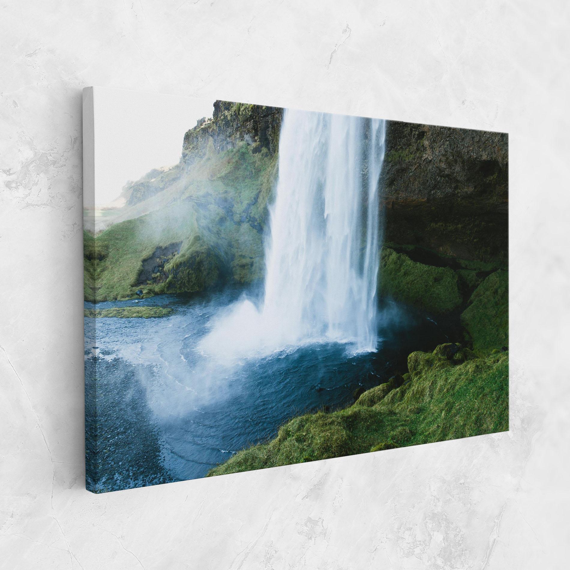 Картина на платно Majestic Waterfall mockup 1