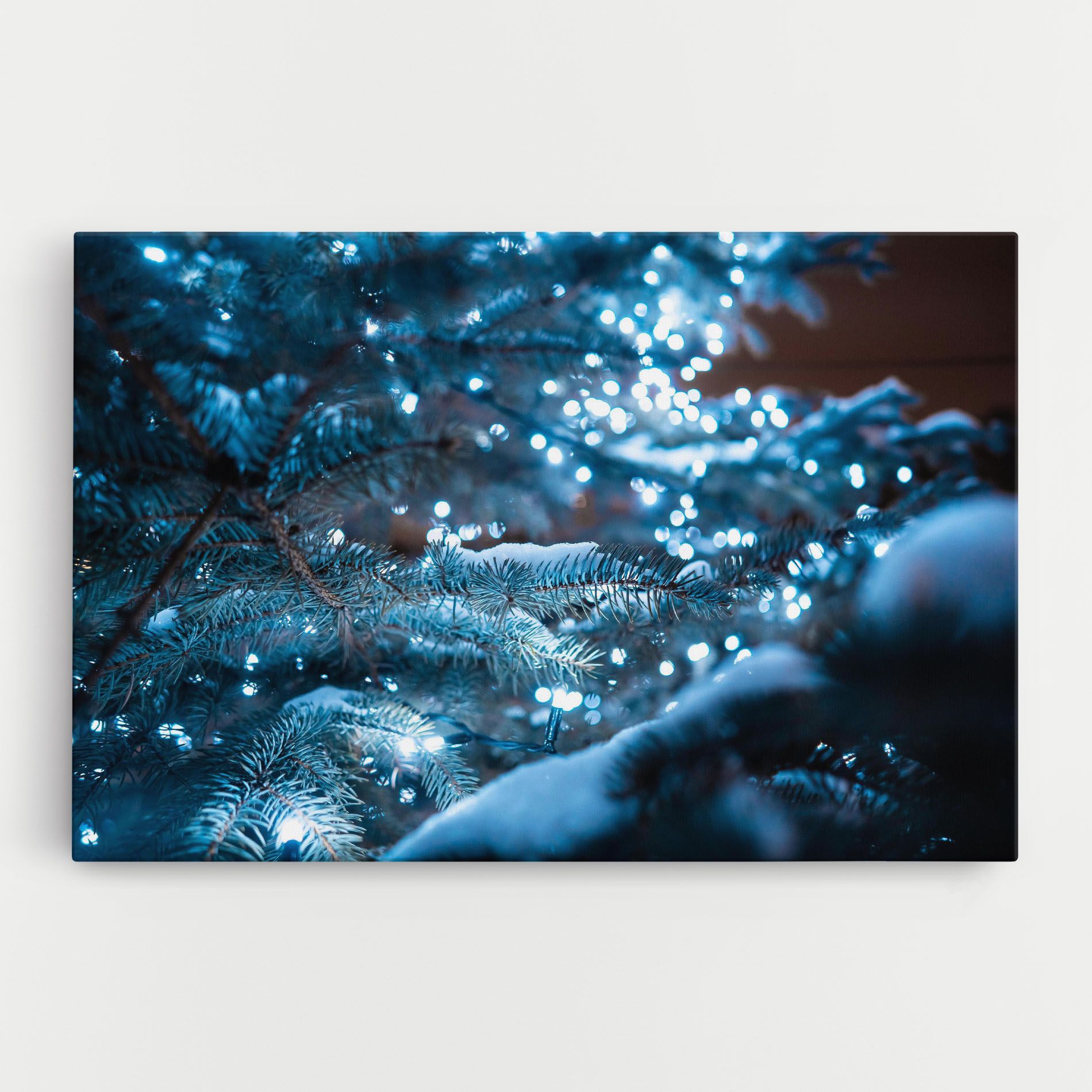 Blue Christmas Tree mockup 0
