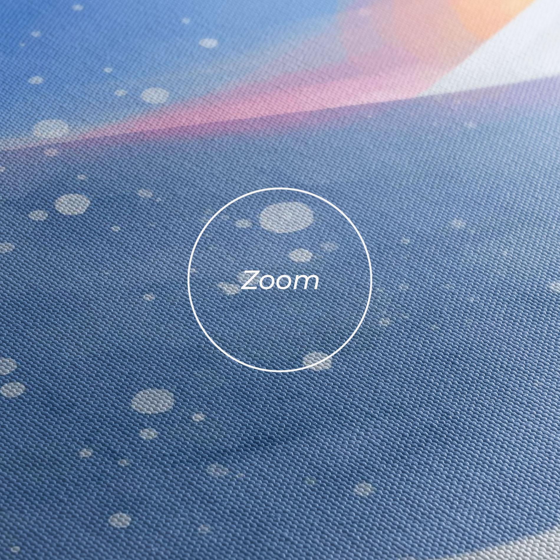 Картина на платно Mountain Snow Art mockup 3