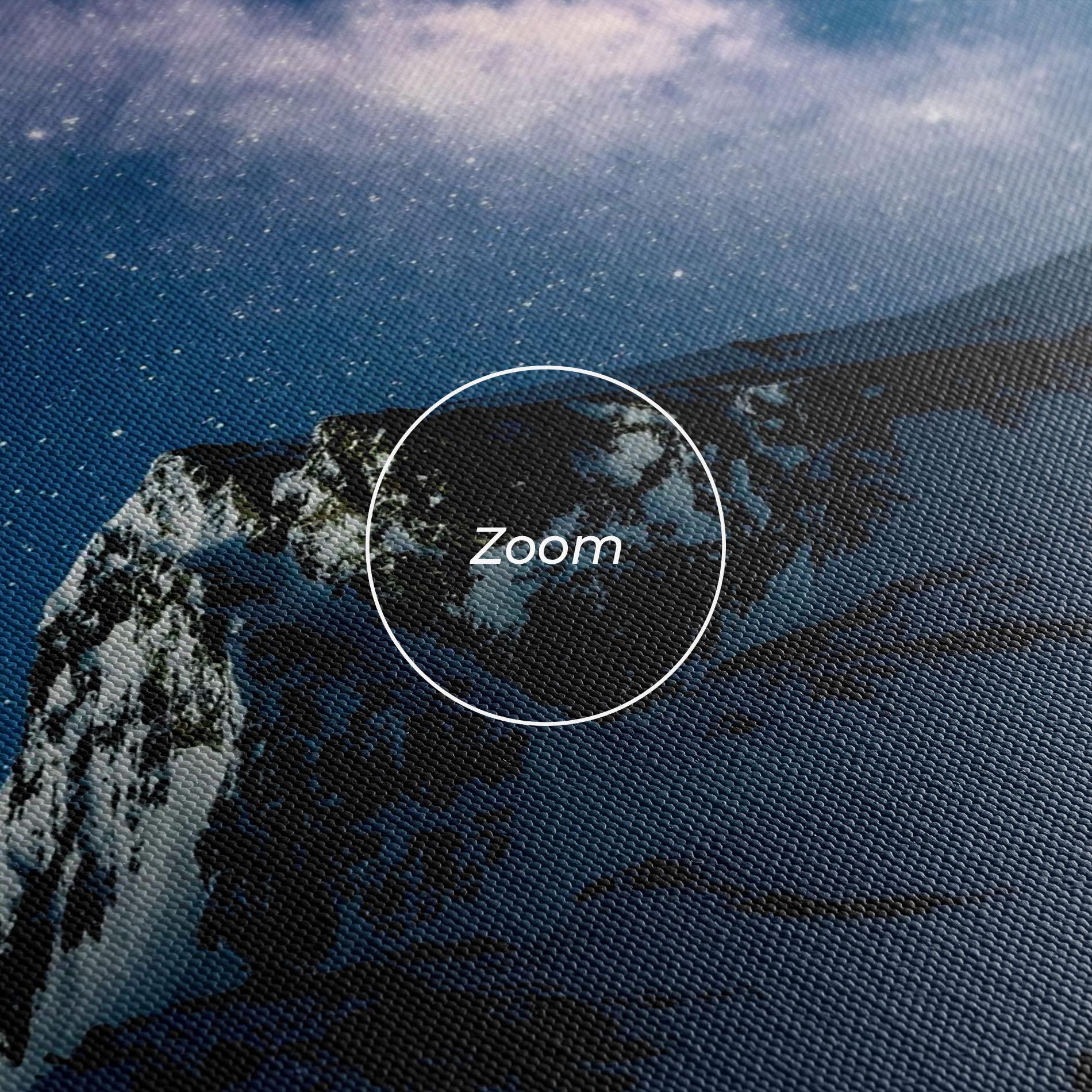 Картина на платно Pretty Sky Winter mockup 3