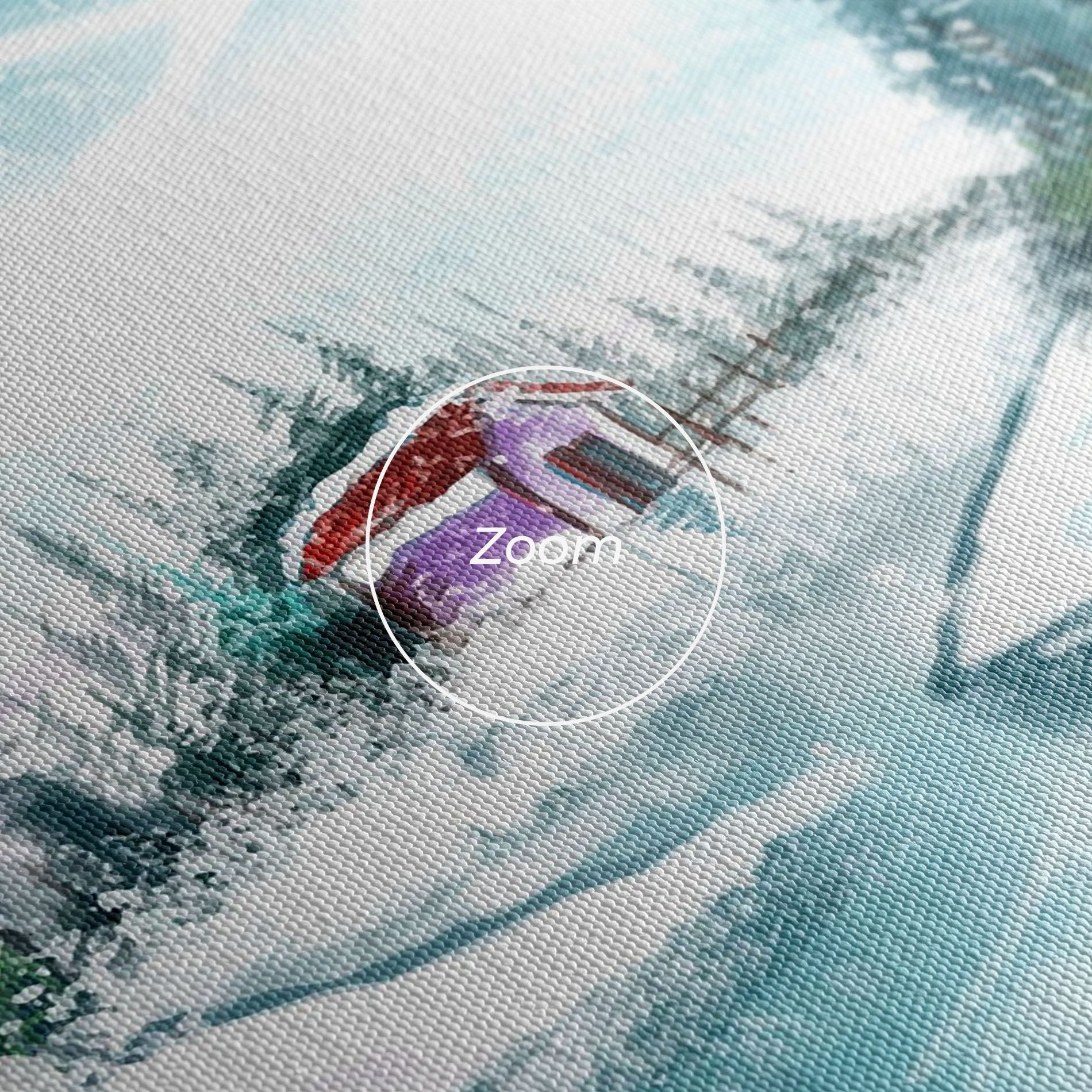 Purple House Winter mockup 3