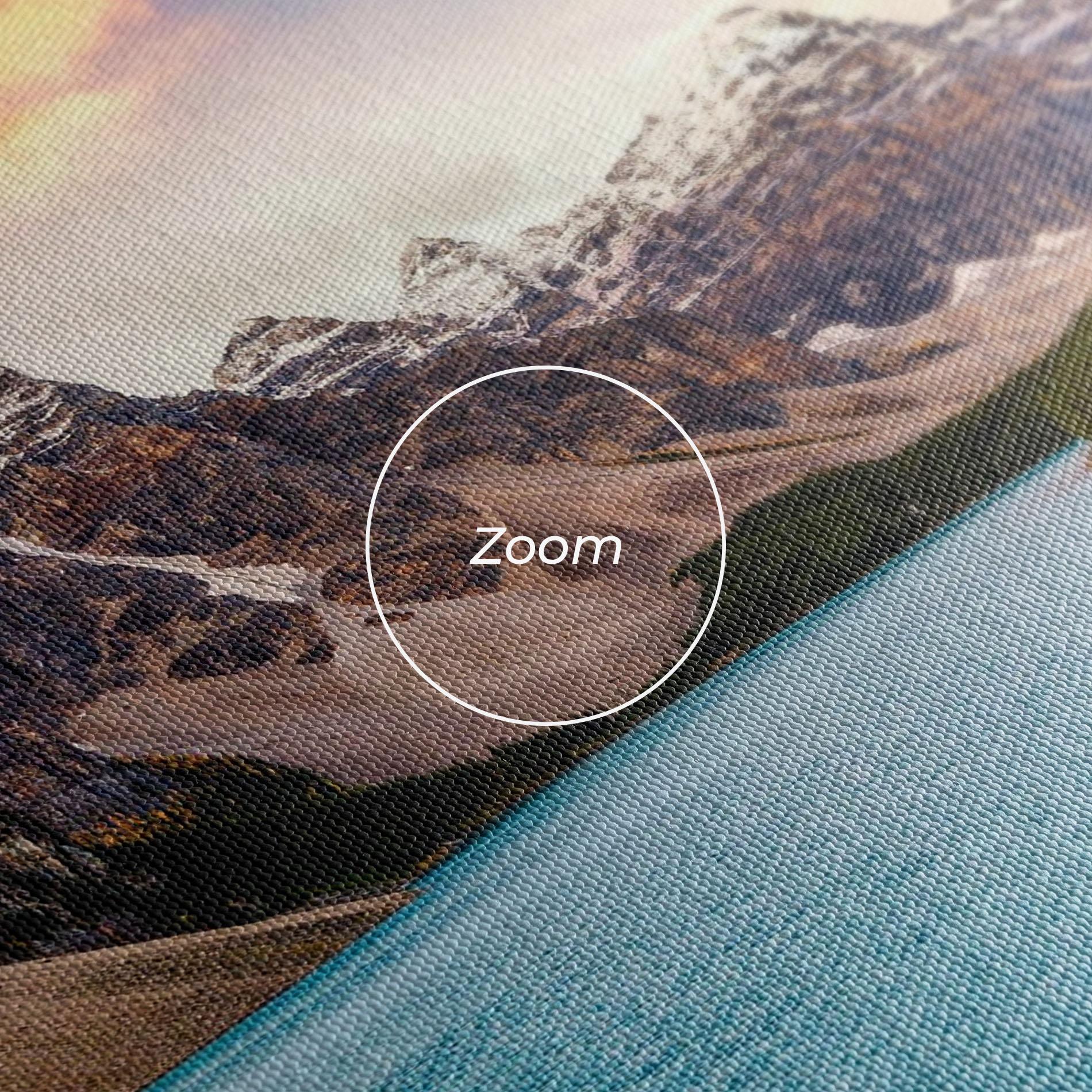 Картина на платно Blue Magic Lake mockup 3