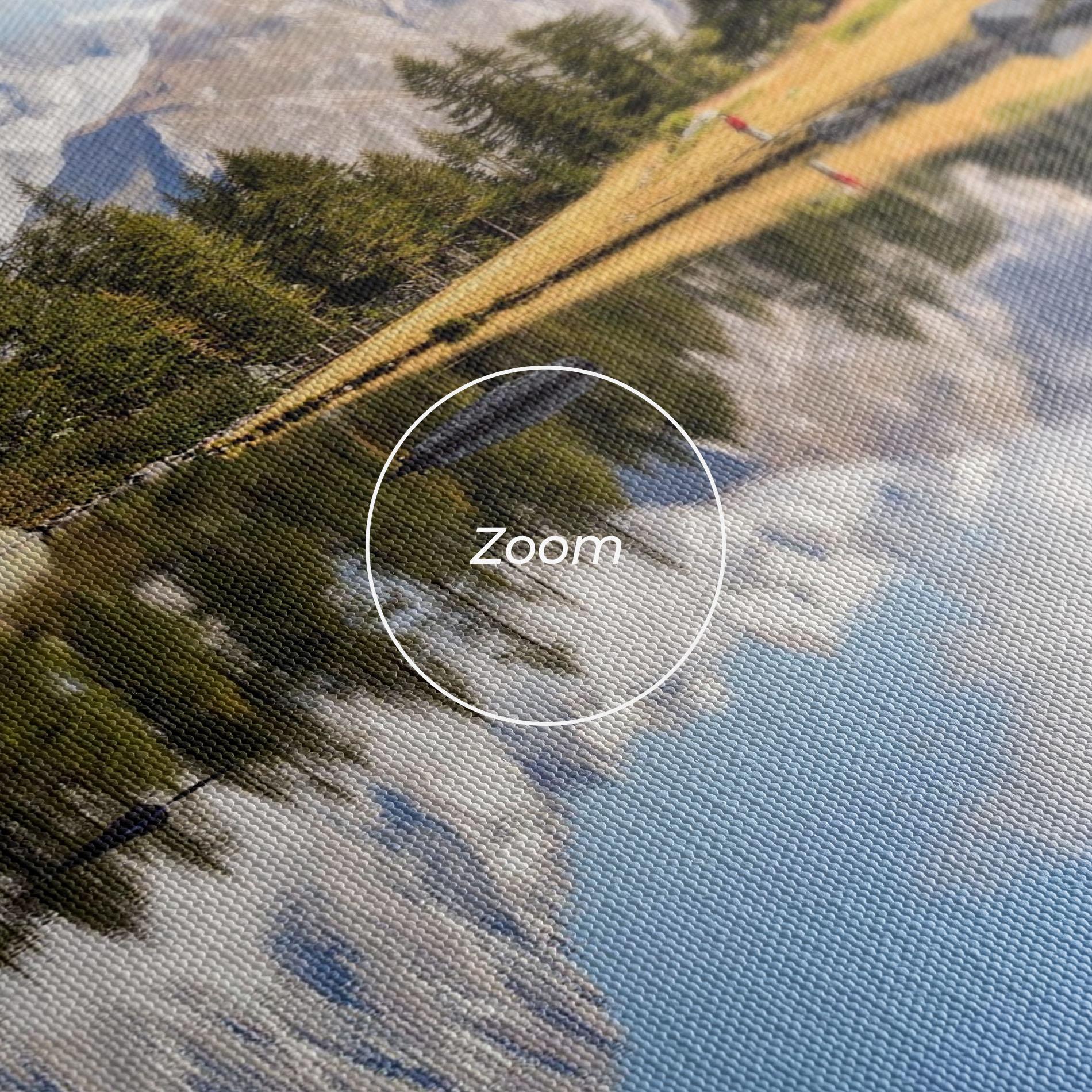 Картина на платно Mountain Reflection mockup 3