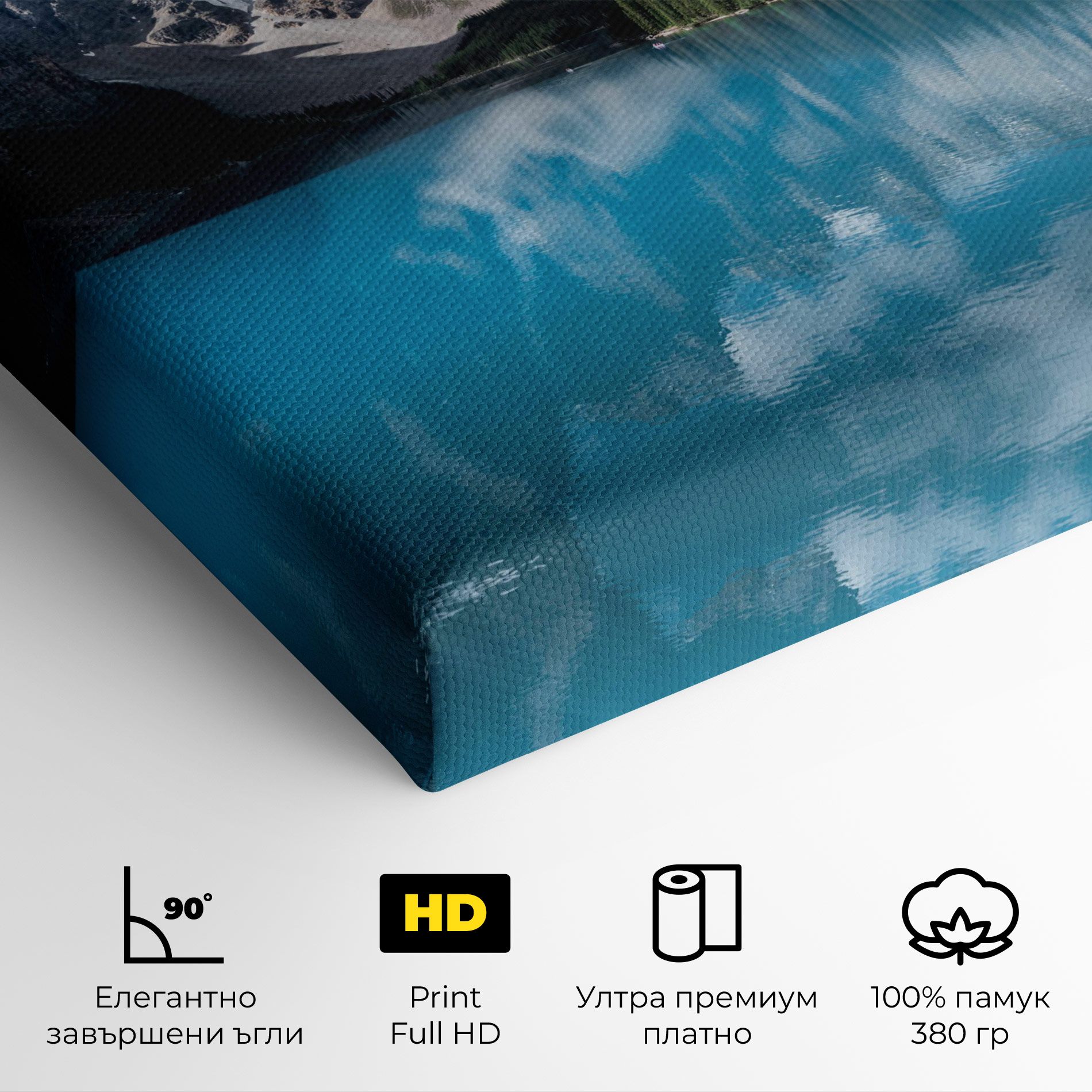 Beautiful Lake Canada mockup 4