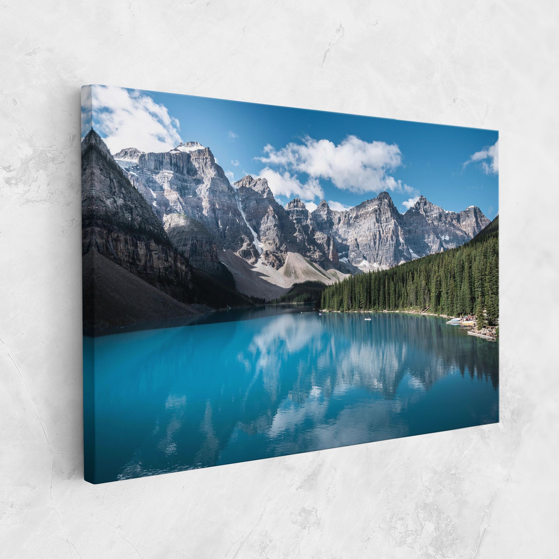 Beautiful Lake Canada mockup 1