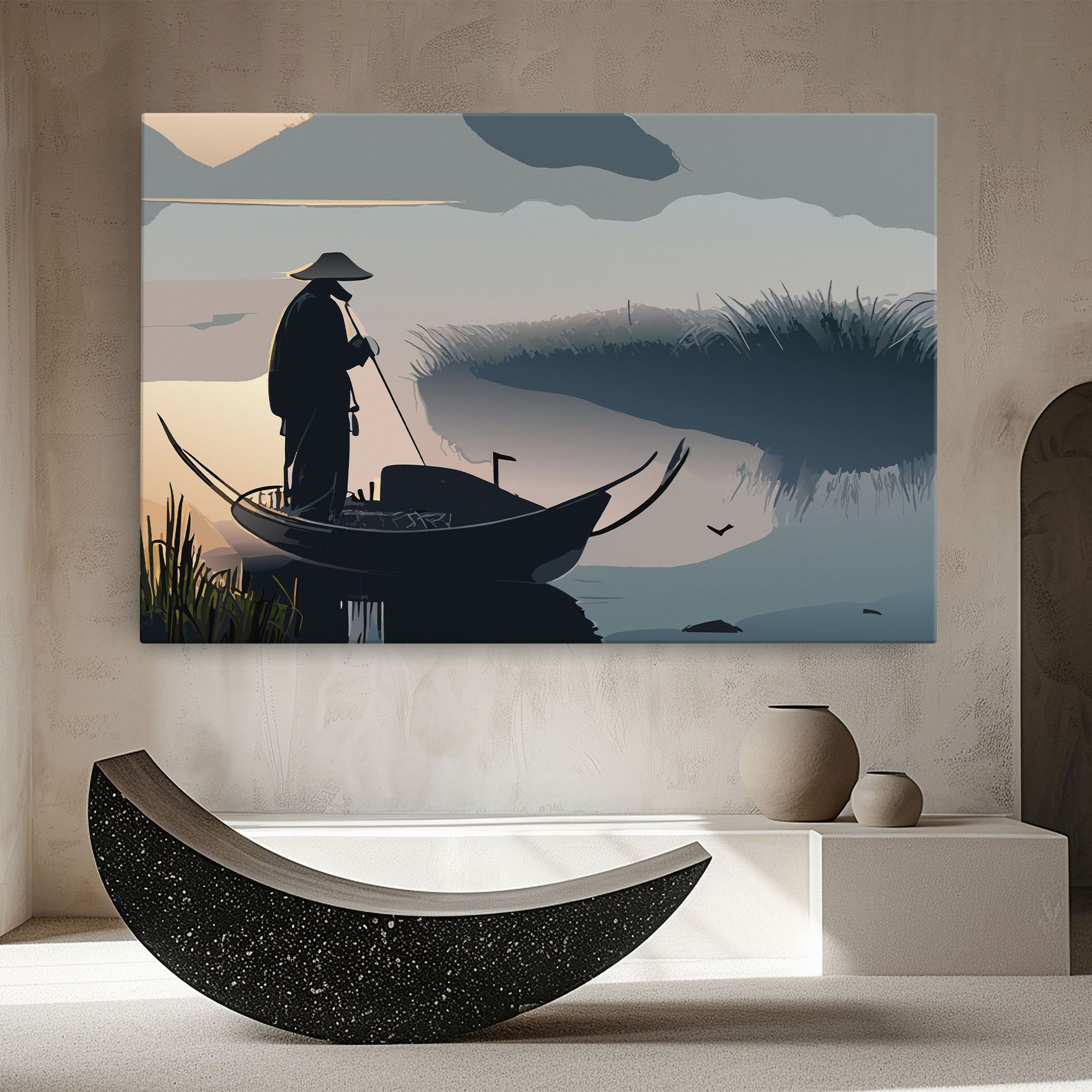 Japan Lake Man mockup 8