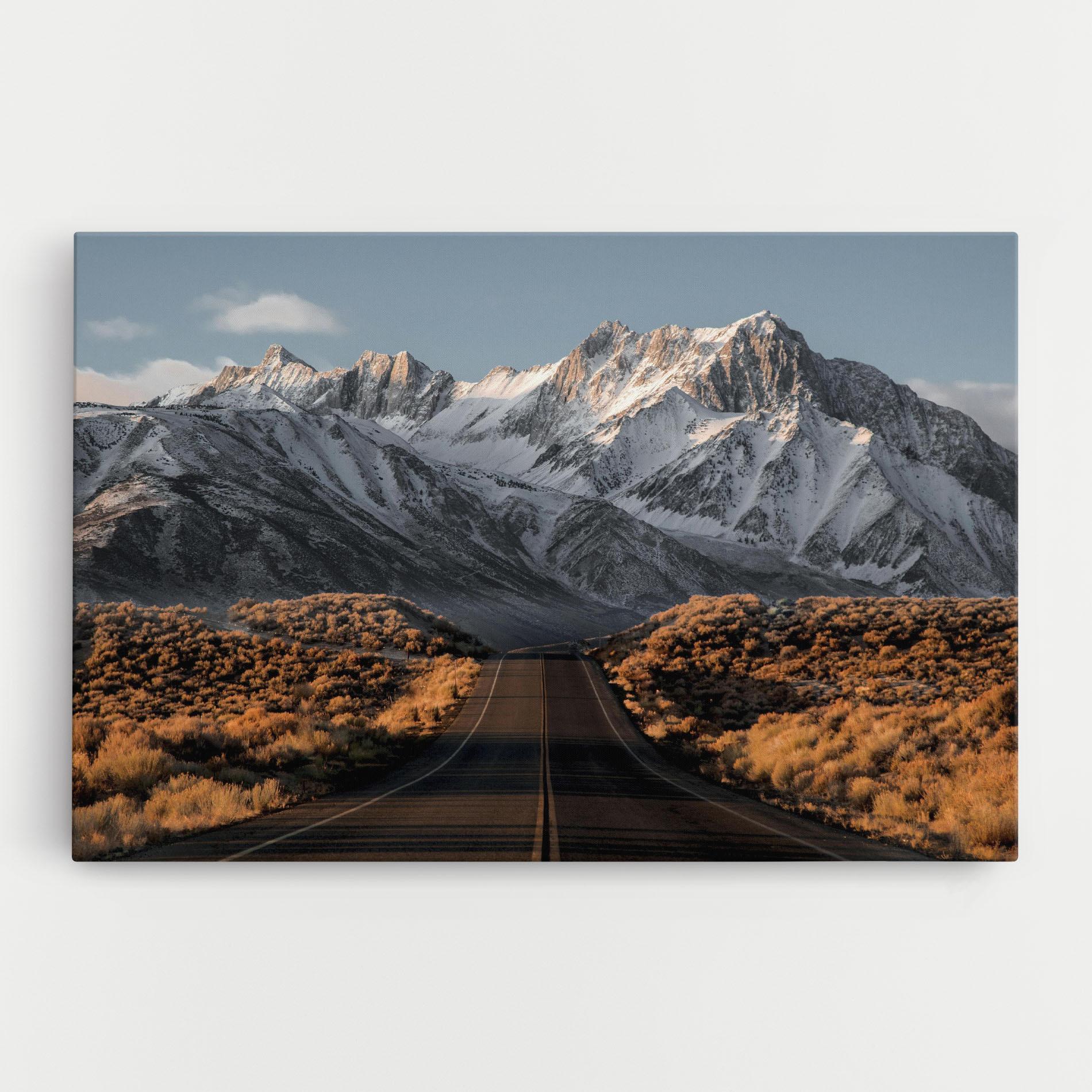 Картина на платно Nice Mountain Road mockup 0