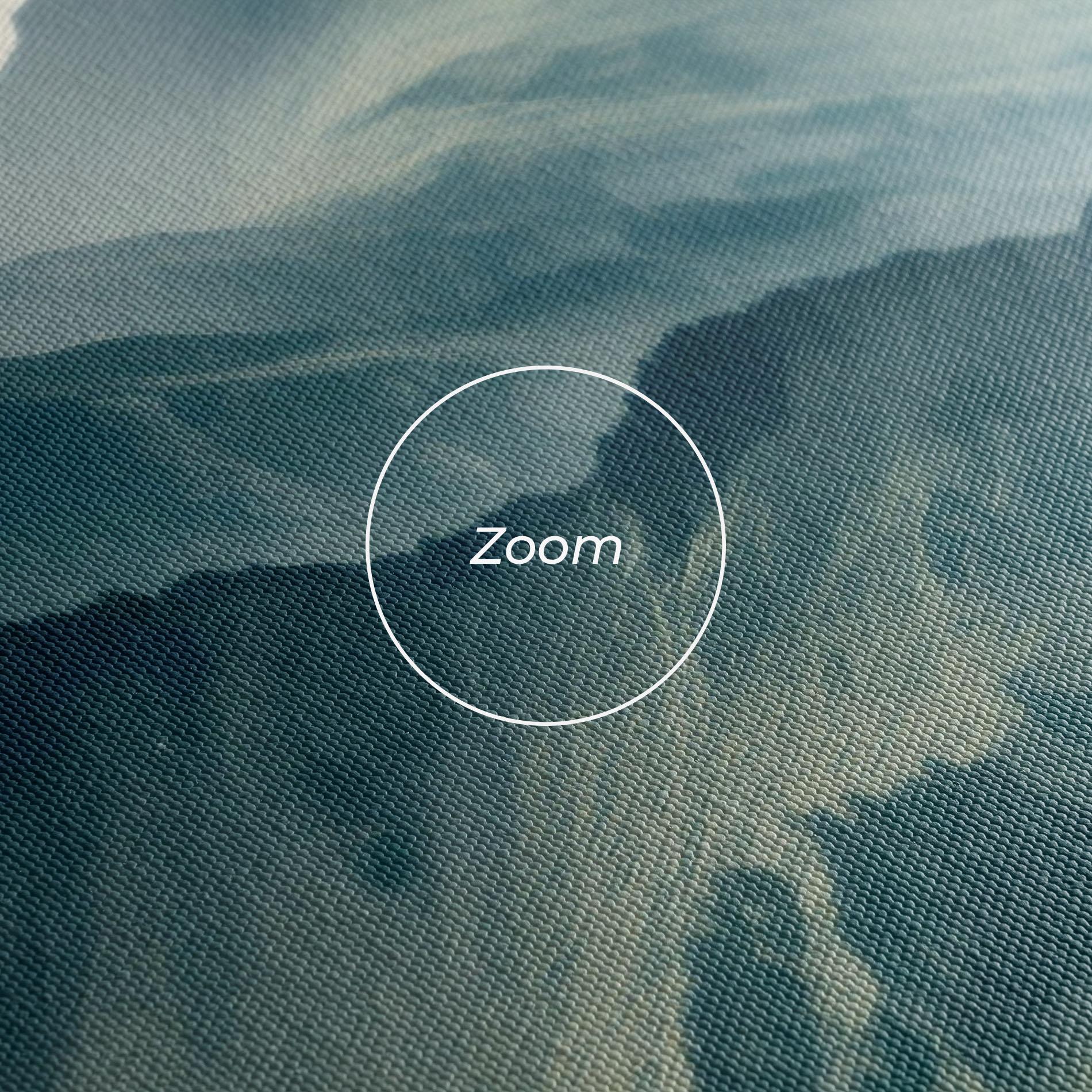 Картина на платно Amazing Foggy Mountain mockup 3