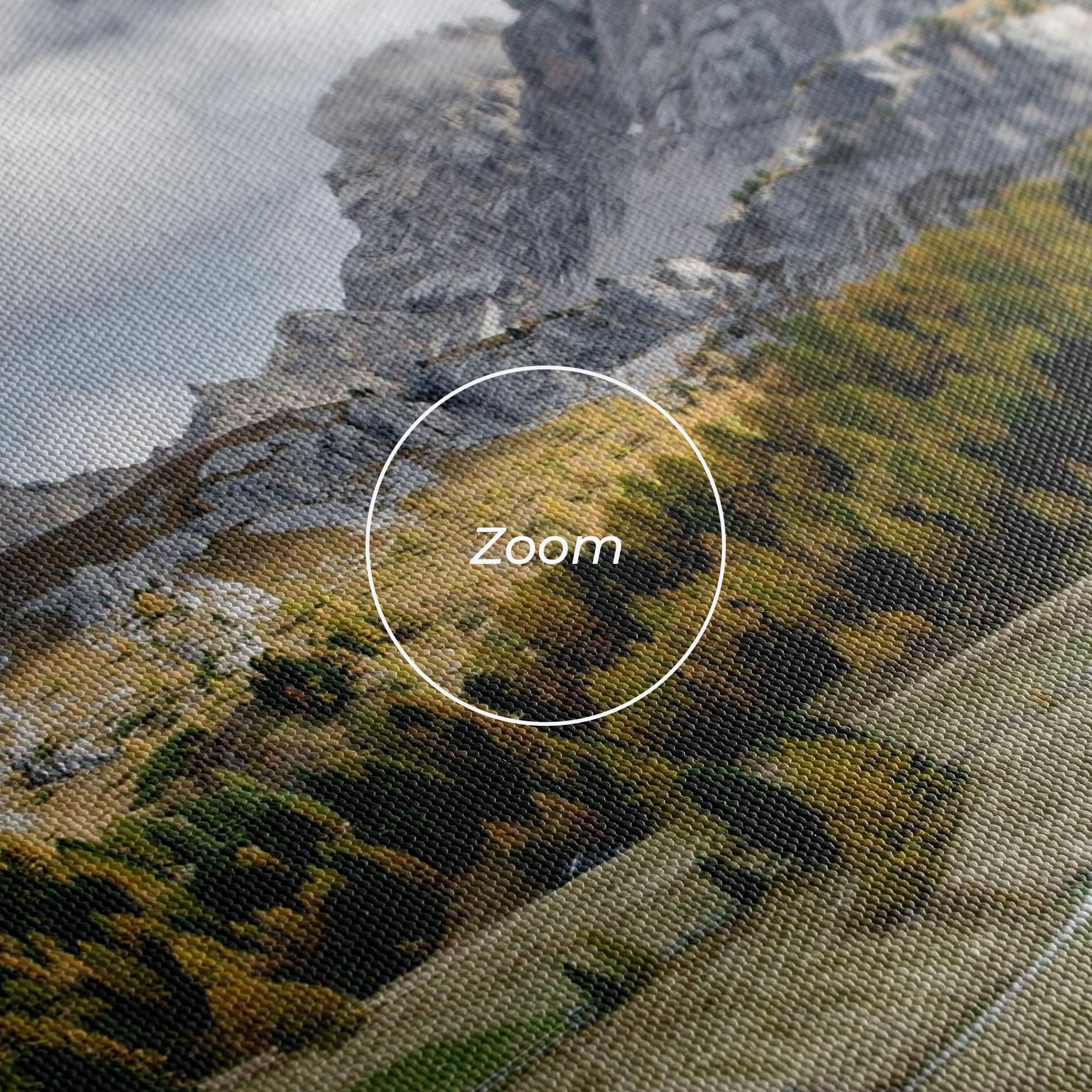 Картина на платно Cloudy Mountains View mockup 3