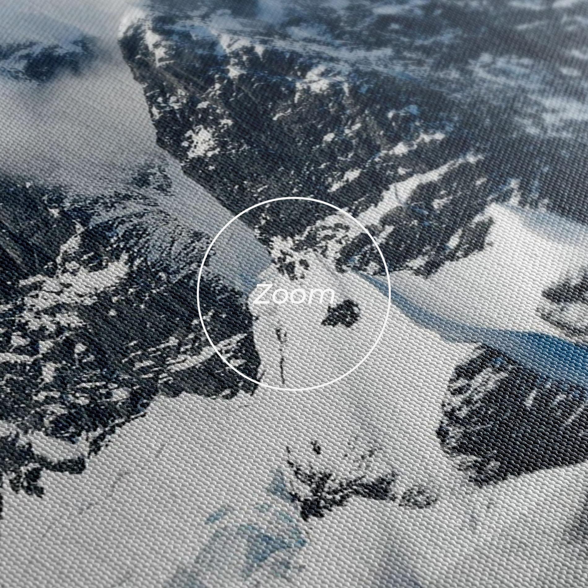 Картина на платно Glacial Mountains mockup 3