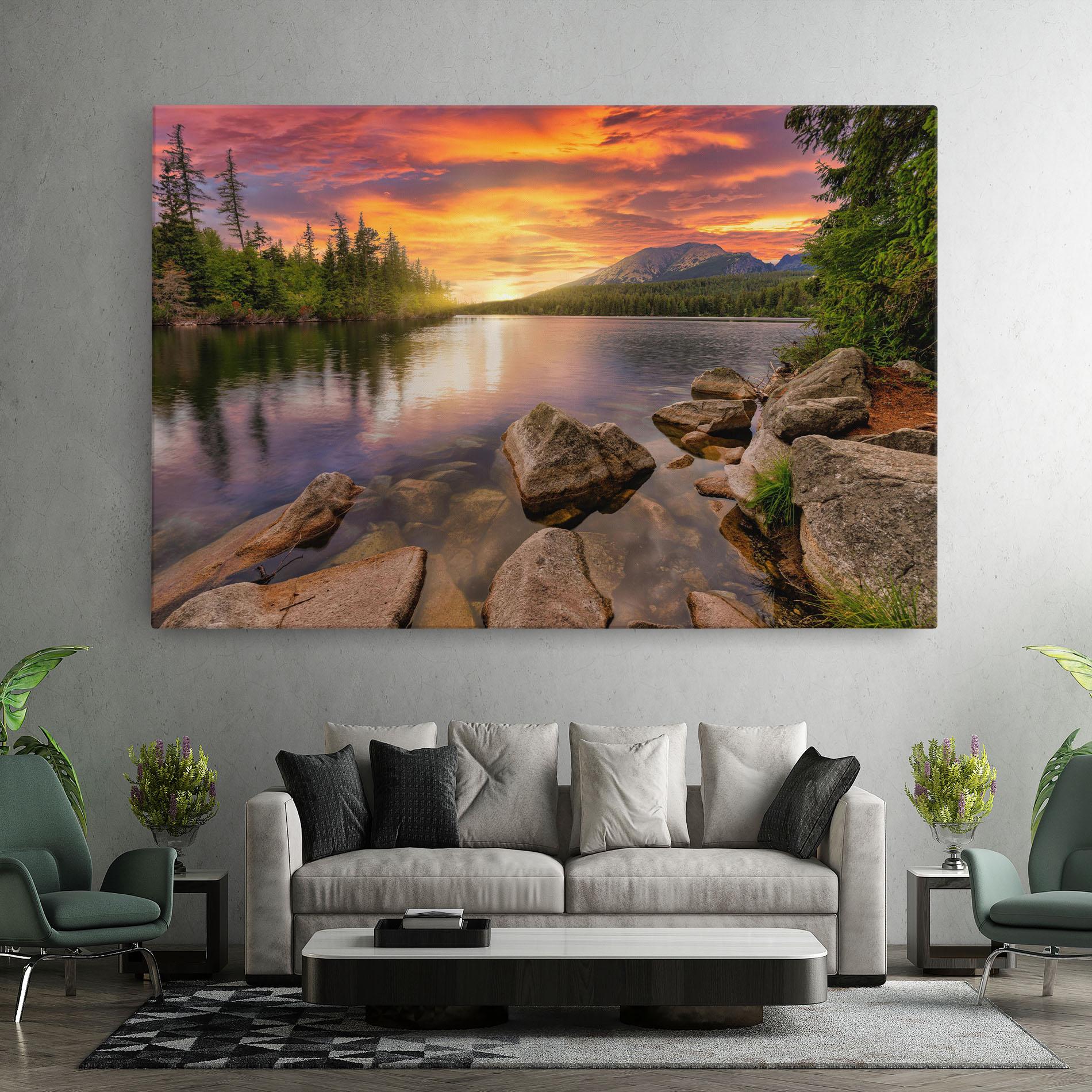 Картина на платно Tatra View mockup 7