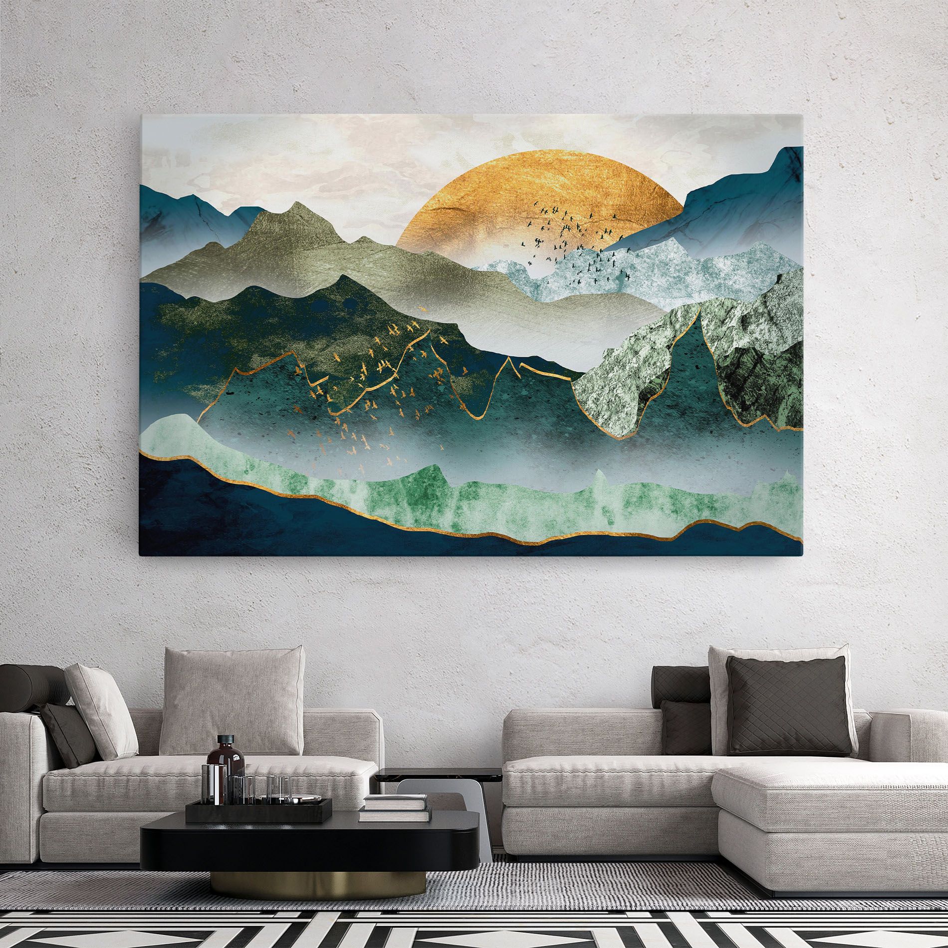 Golden Mountains mockup 2