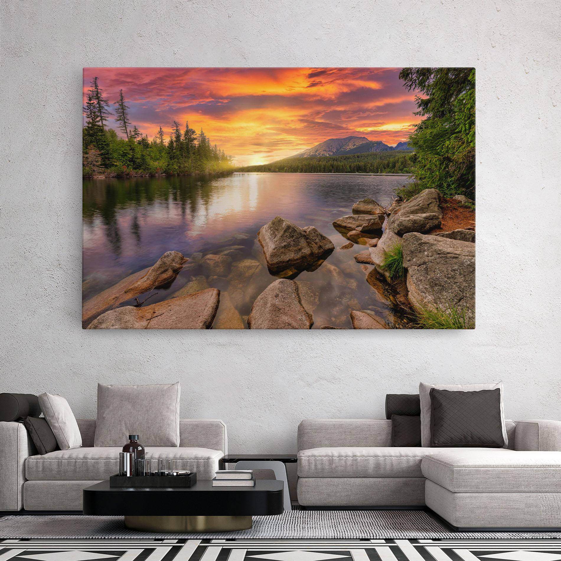 Картина на платно Tatra View mockup 2