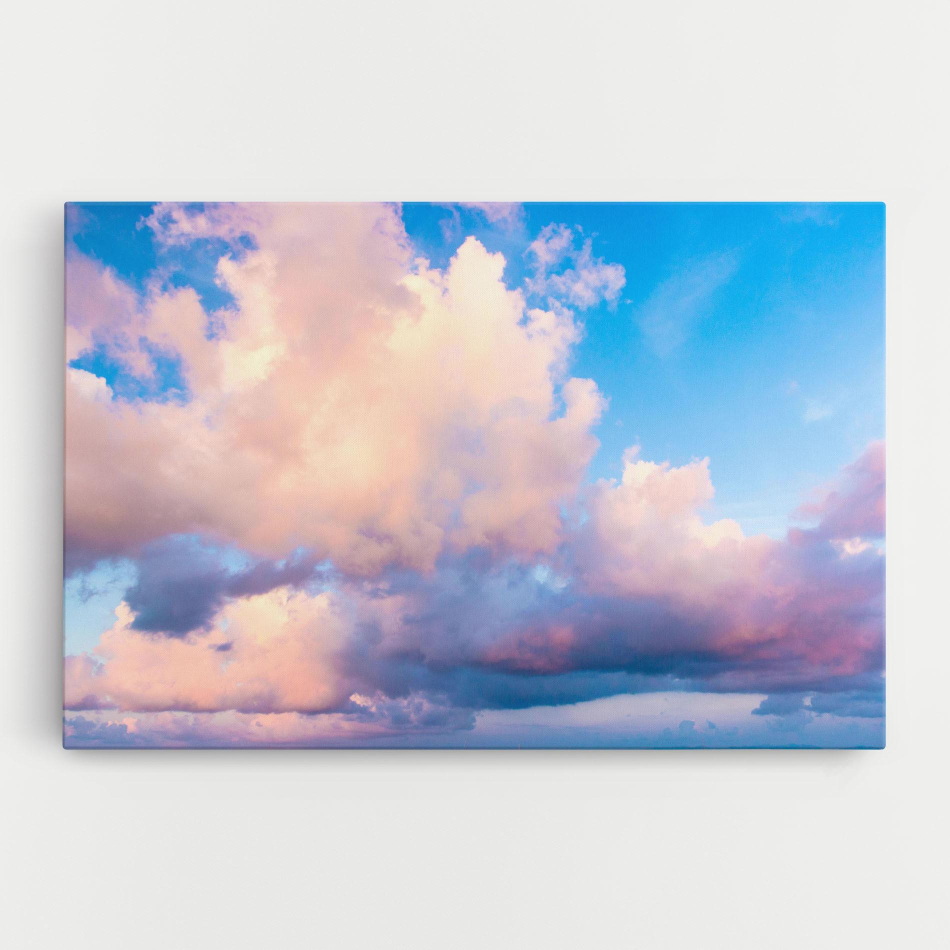 Картина на платно Dreamy Pink Clouds mockup 0
