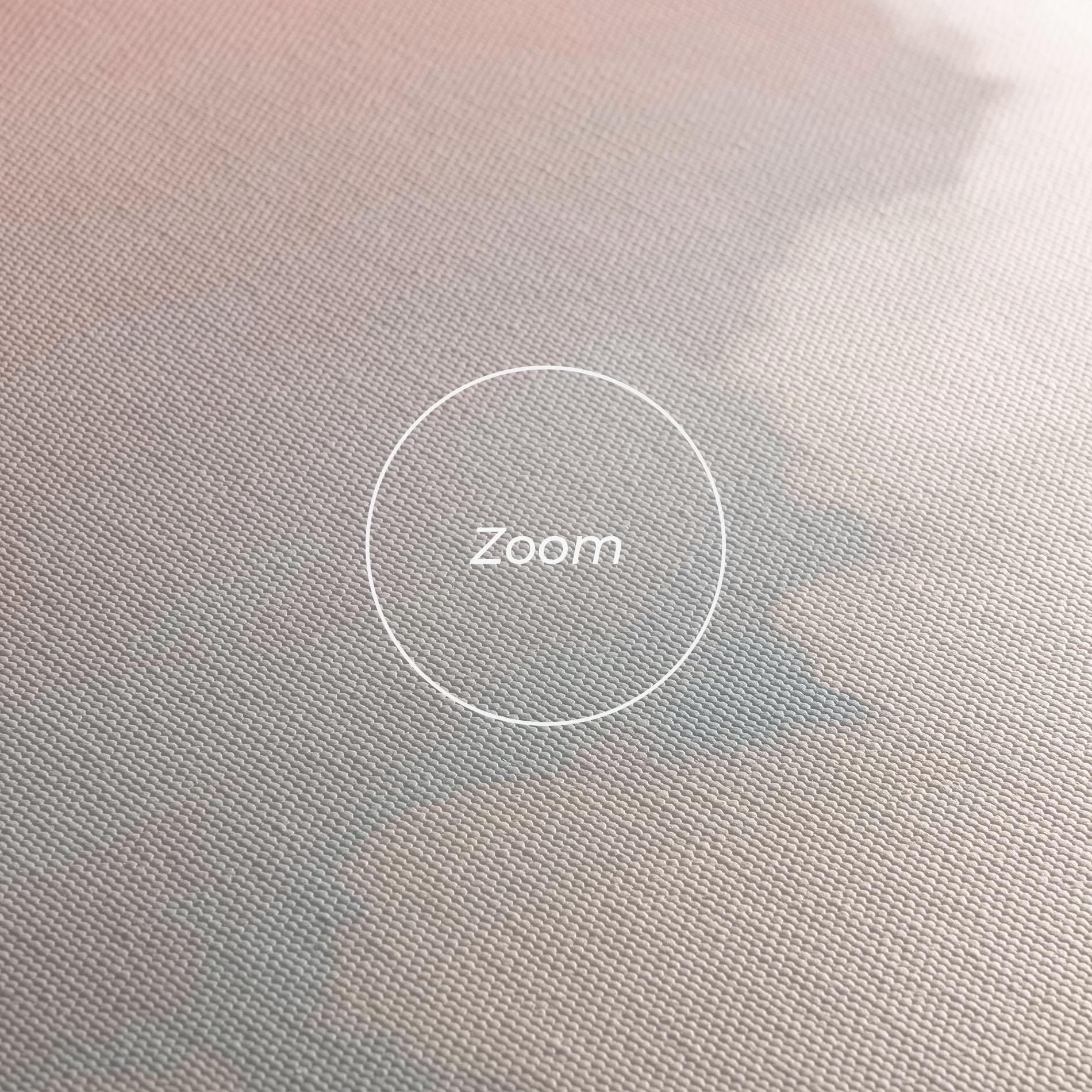 Картина на платно Clouds Text Pink Blue mockup 3