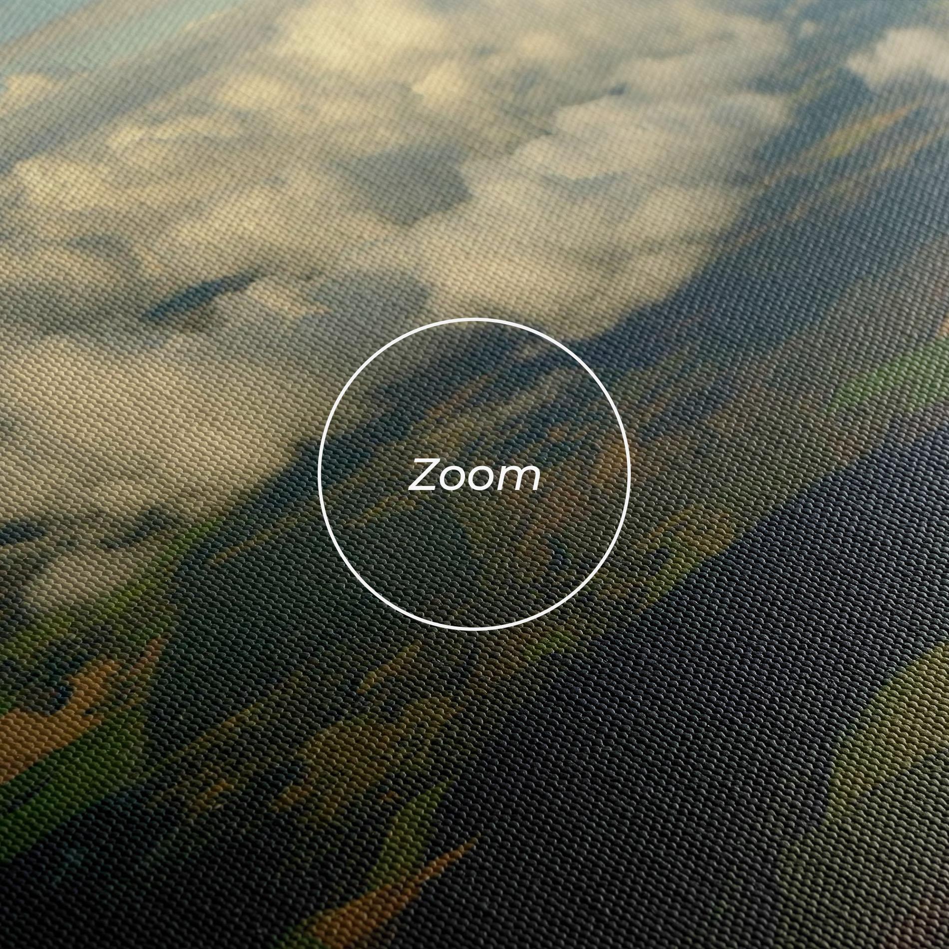 Картина на платно Clouds View From Plane mockup 3