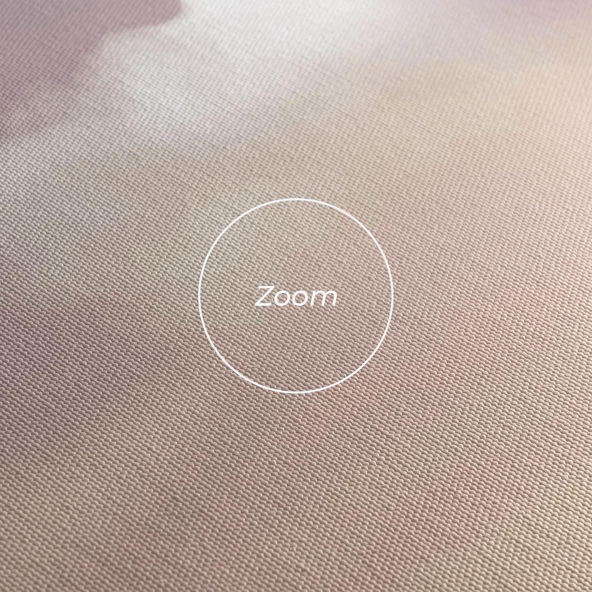 Картина на платно Clouds Watercolor Cream mockup 3