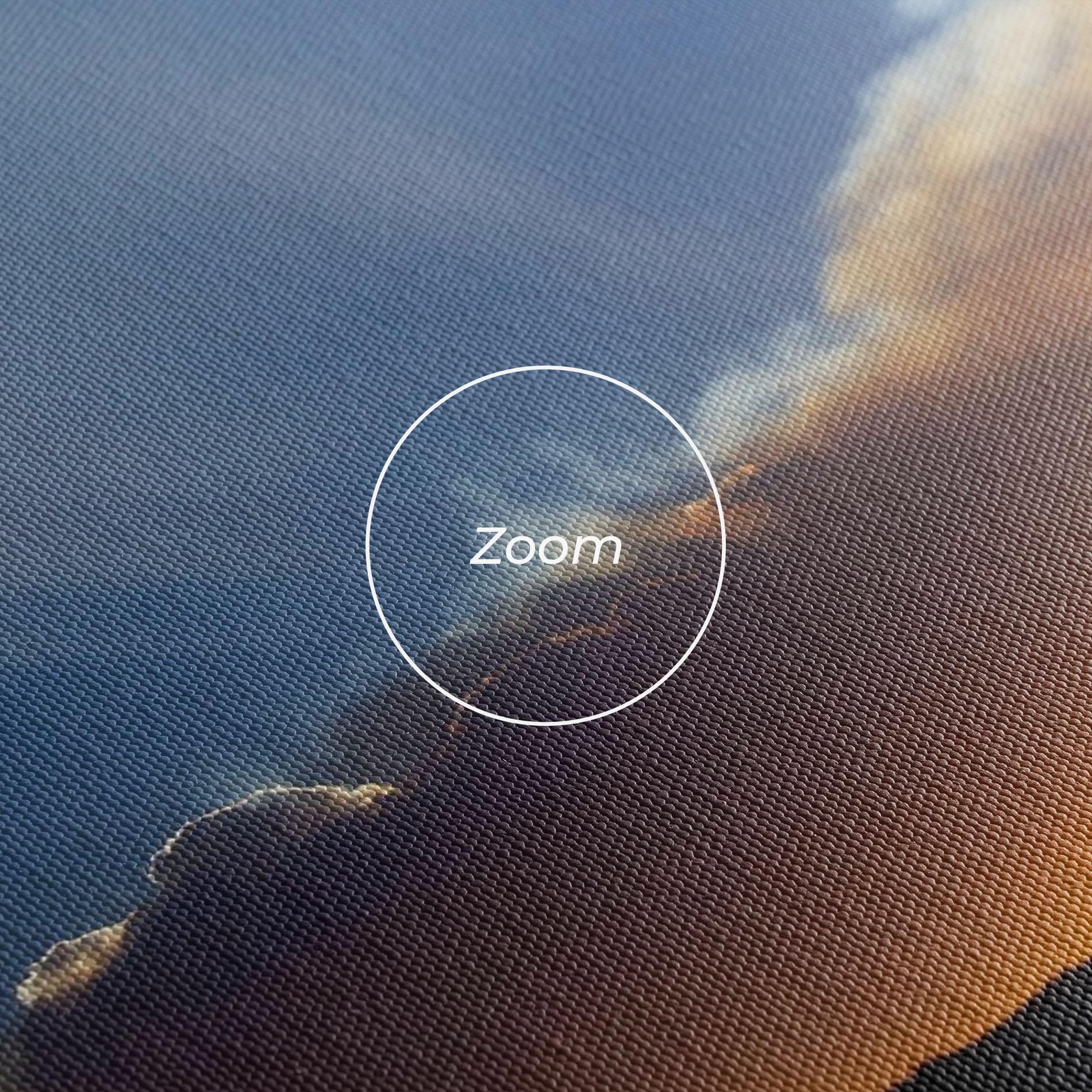 Картина на платно Mountain Silhouette Sunrise mockup 3
