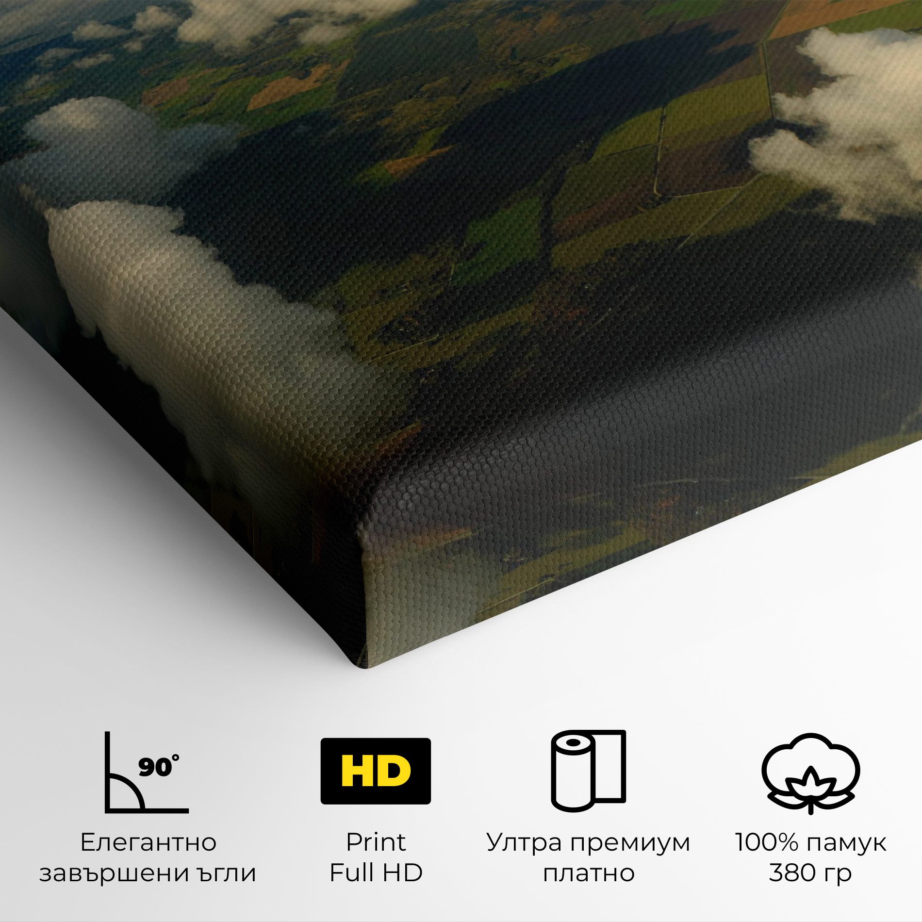 Clouds View From Plane mockup 4