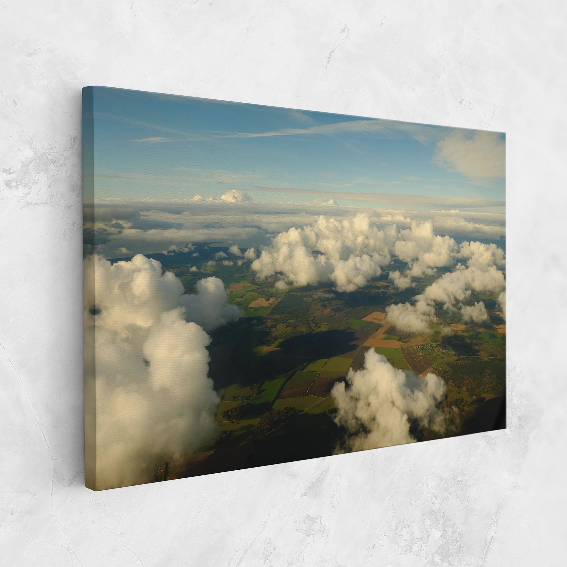 Clouds View From Plane mockup 1