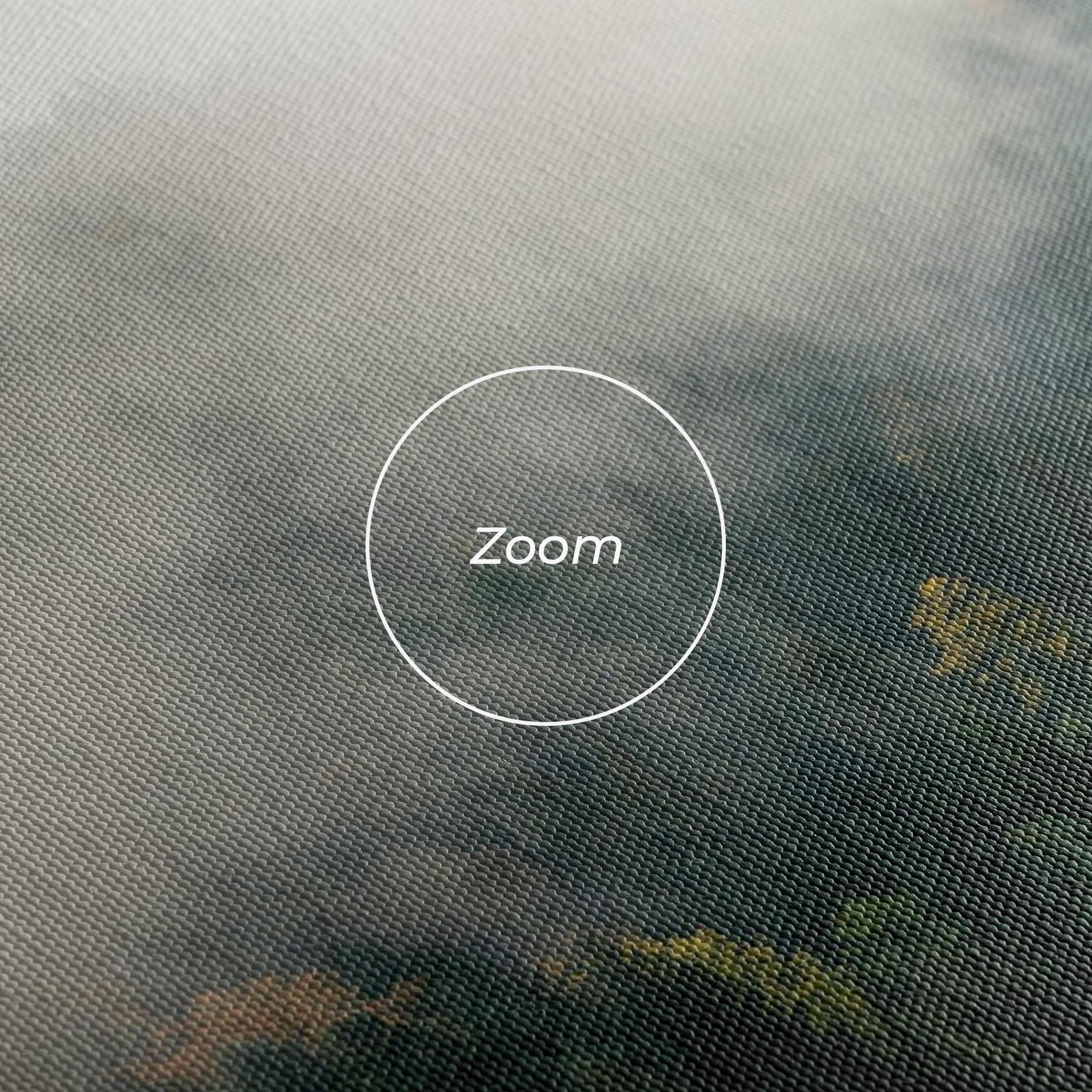 Картина на платно Foggy Tree Forest mockup 3